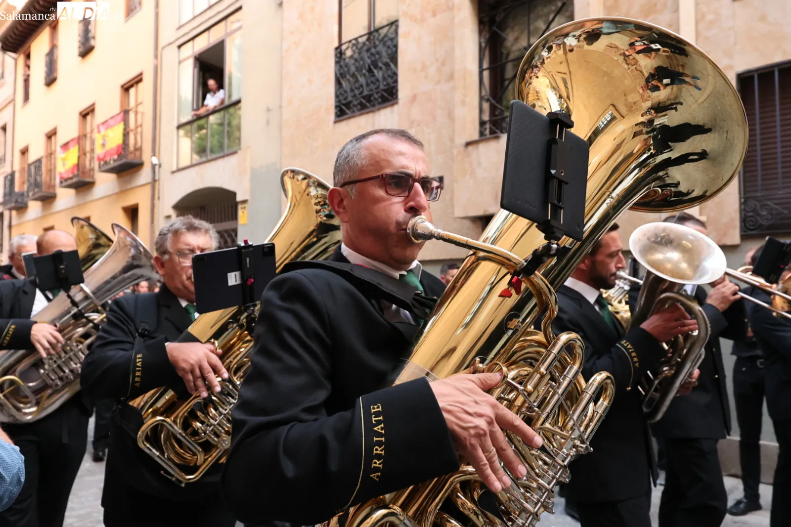 Procesión extraordinaria en Salamanca. Fotis: David Sañudo