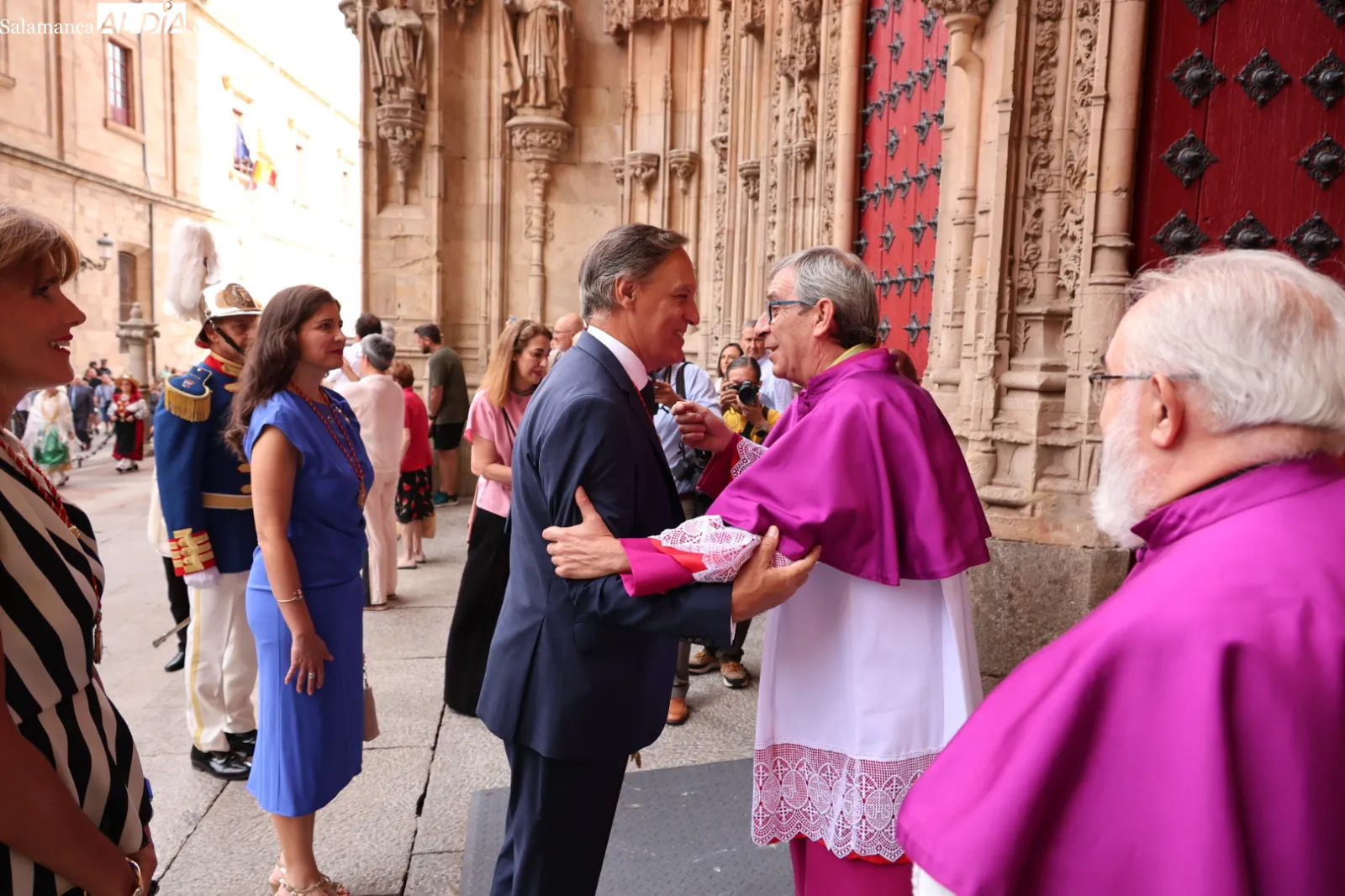 Eucaristía en honor a la Virgen de la Vega en la Catedral de Salamanca. Fotos: David Sañudo