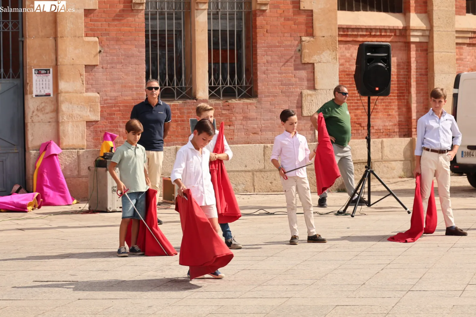 Clase abierta de la Escuela de Tauromaquia de Salamanca. Fotis: David Sañudo