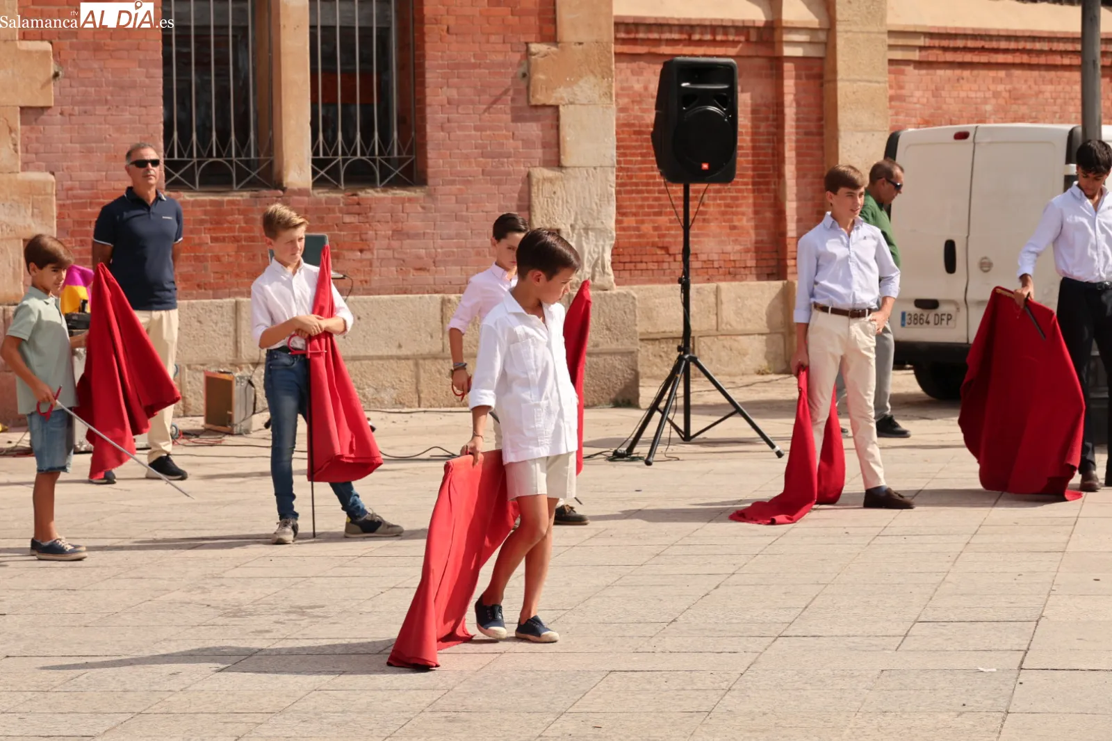 Clase abierta de la Escuela de Tauromaquia de Salamanca. Fotis: David Sañudo