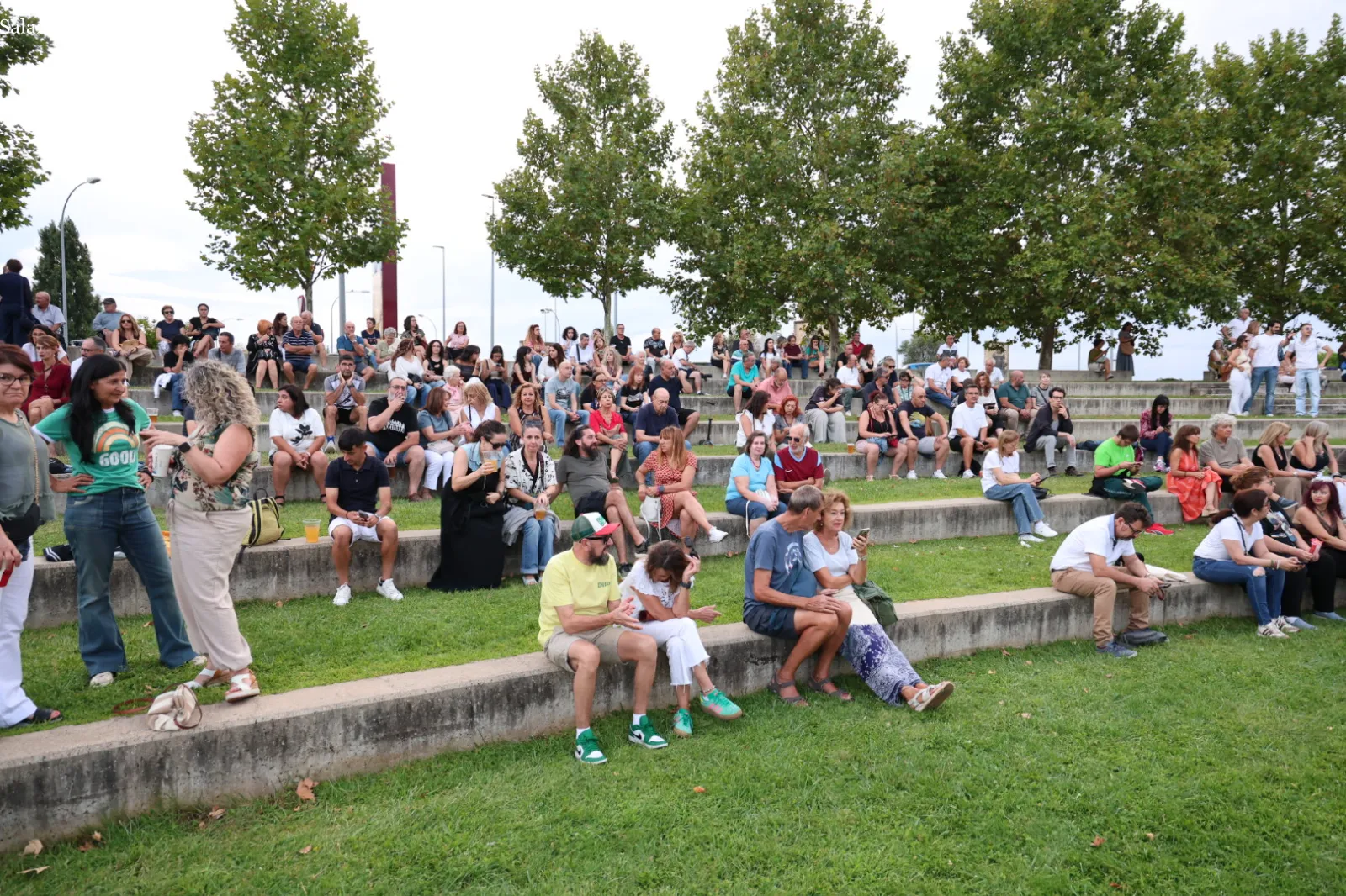 Concierto de Al Límite en el parque de Nebrija de Salamanca. Fotos: David Sañudo