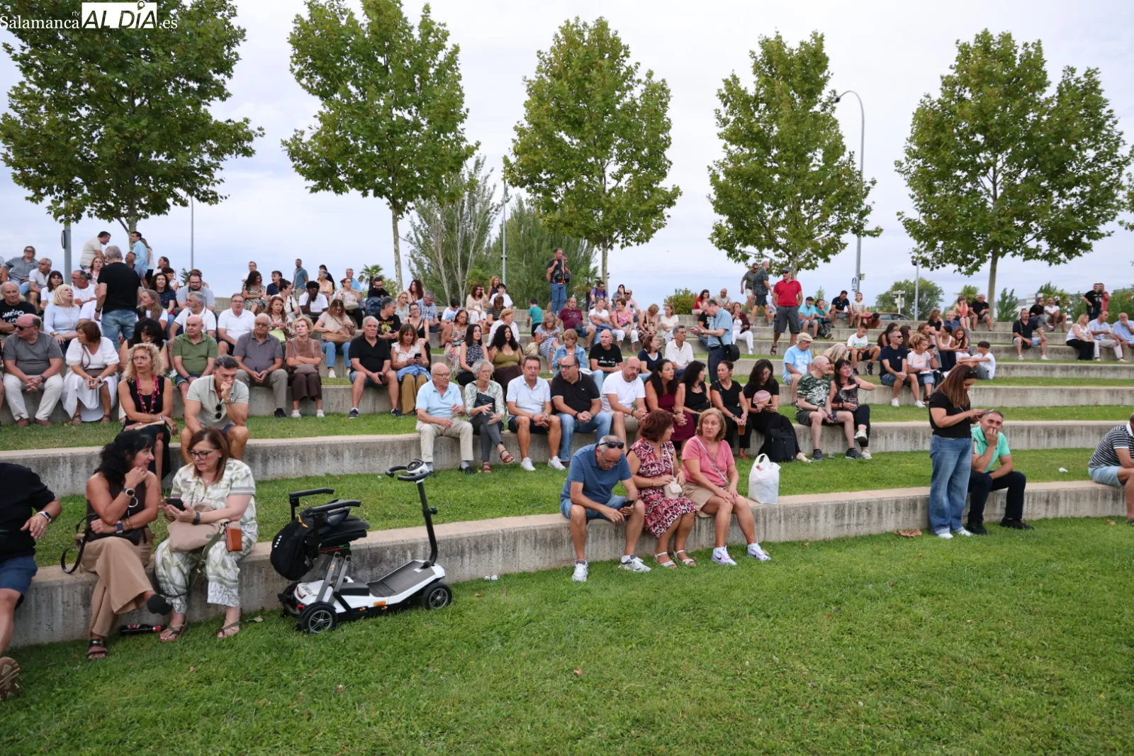 Concierto de Al Límite en el parque de Nebrija de Salamanca. Fotos: David Sañudo