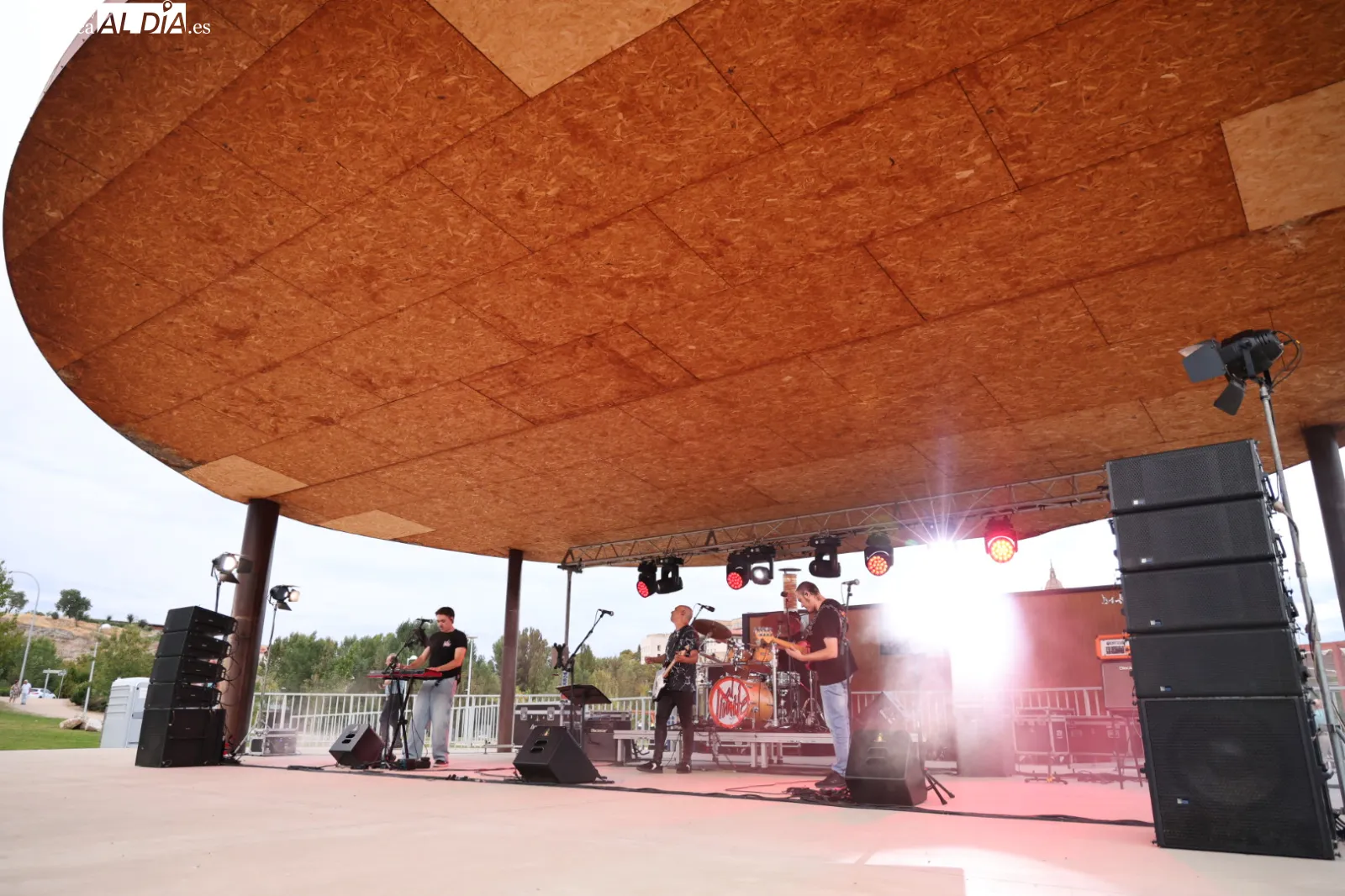 Concierto de Al Límite en el parque de Nebrija de Salamanca. Fotos: David Sañudo