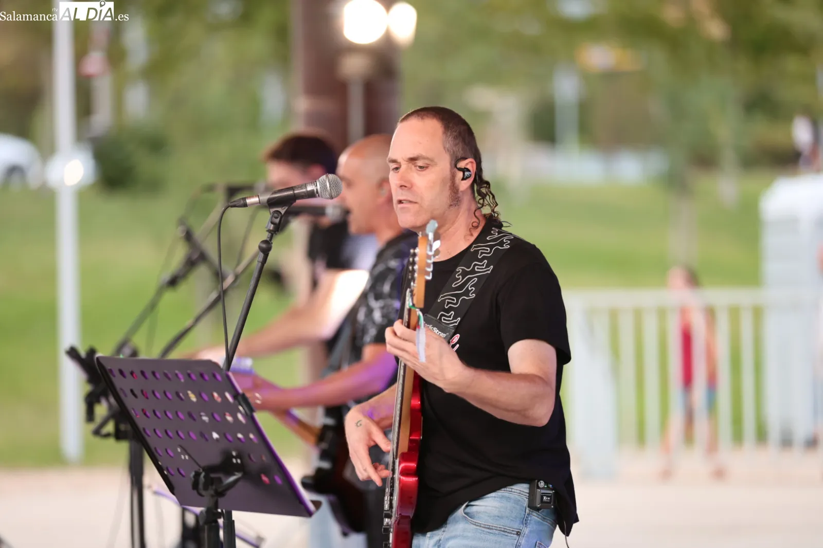 Concierto de Al Límite en el parque de Nebrija de Salamanca. Fotos: David Sañudo
