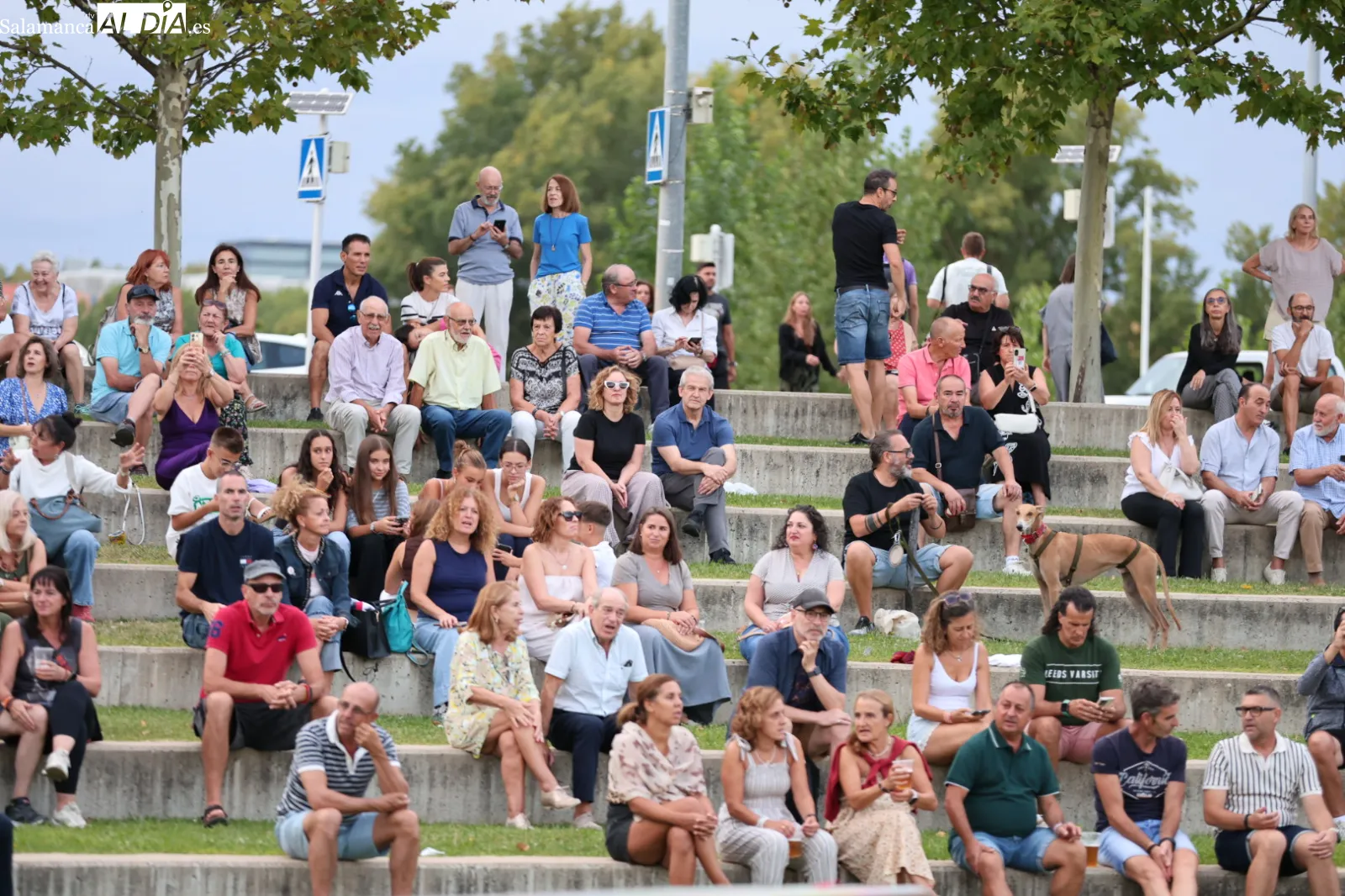 Concierto de Al Límite en el parque de Nebrija de Salamanca. Fotos: David Sañudo