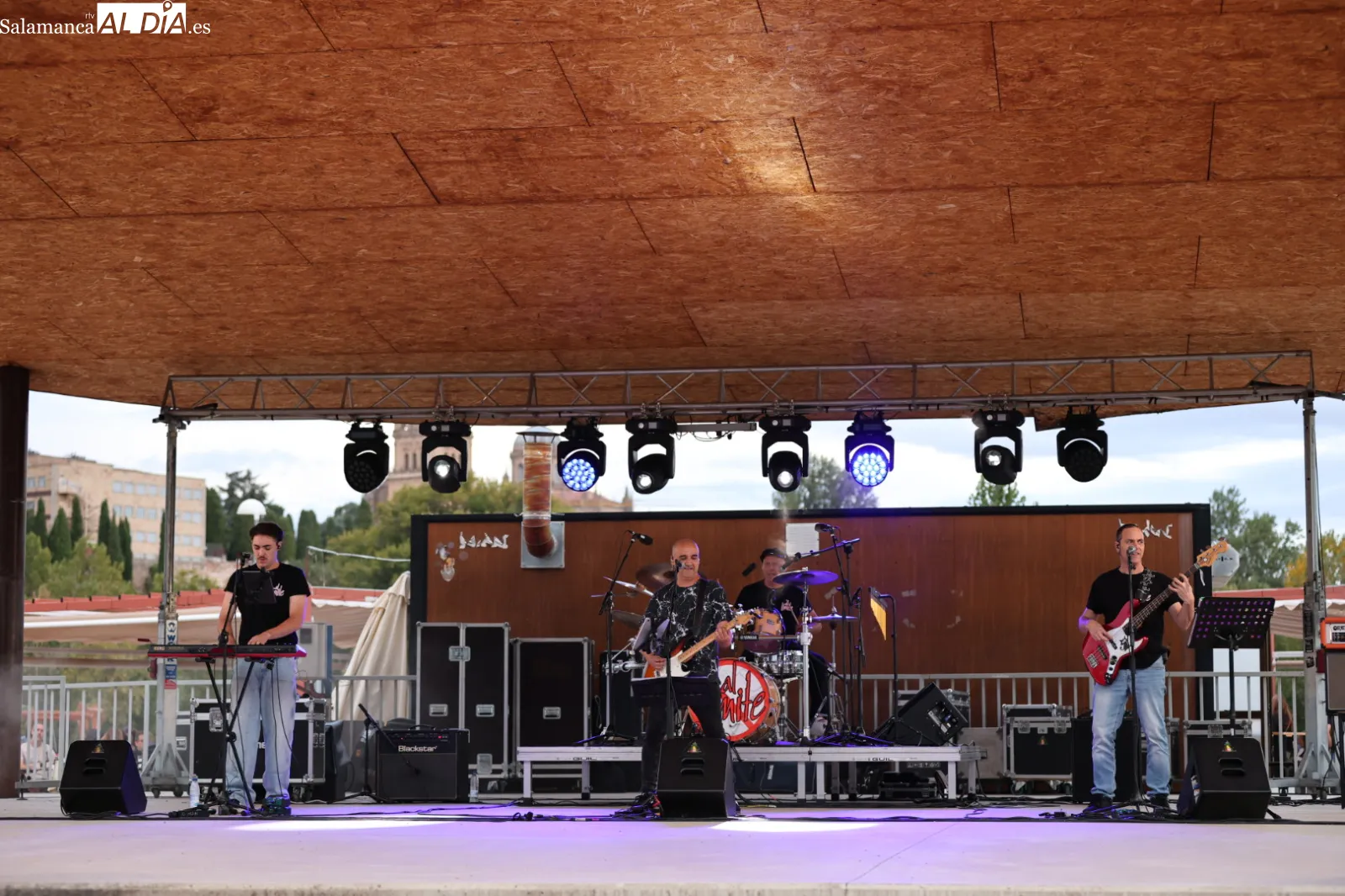 Concierto de Al Límite en el parque de Nebrija de Salamanca. Fotos: David Sañudo
