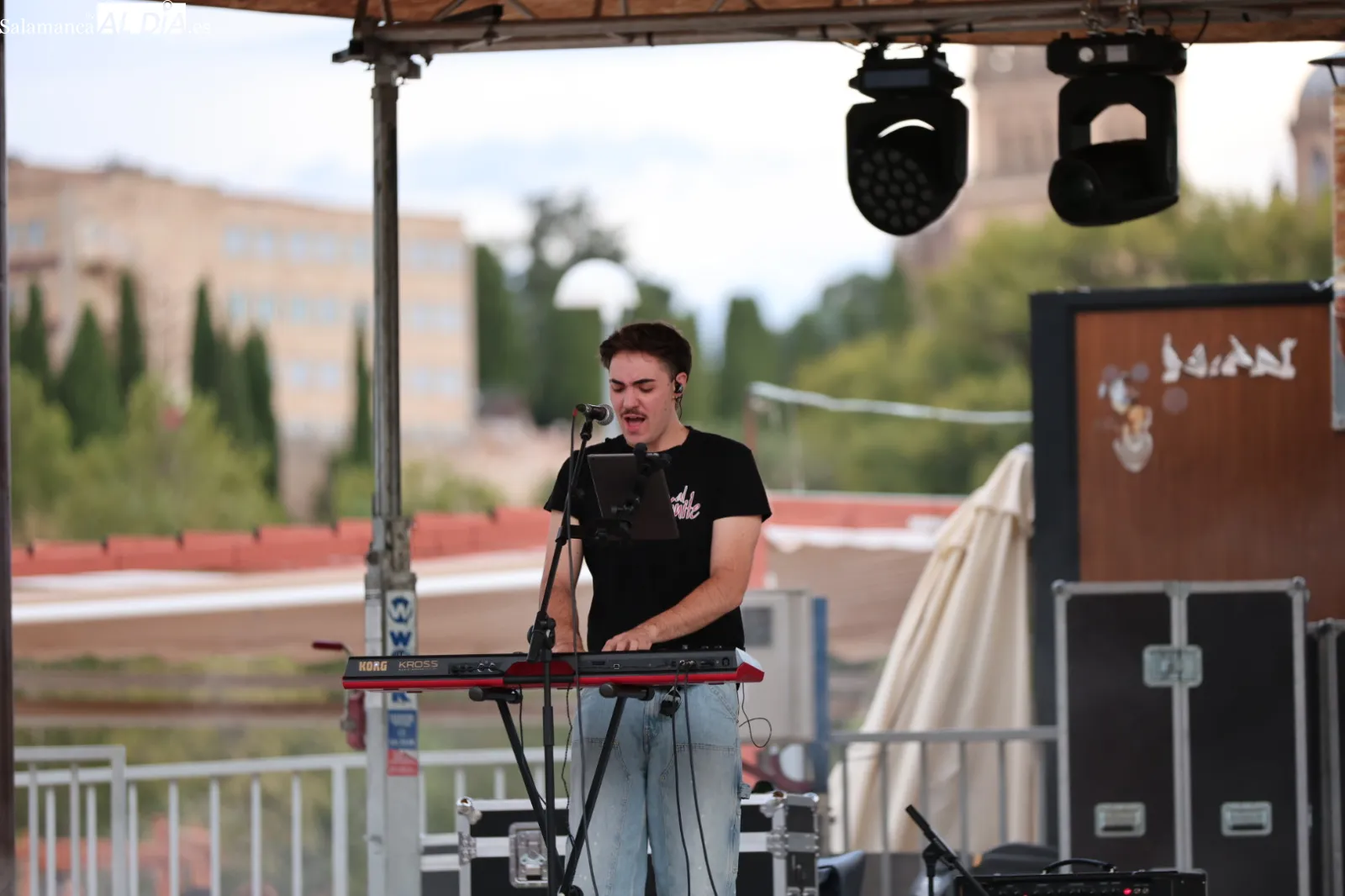 Concierto de Al Límite en el parque de Nebrija de Salamanca. Fotos: David Sañudo