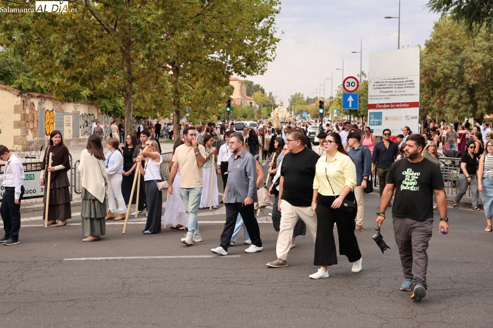 Procesión de la Virgen de la Merced. Fotos: David Sañudo