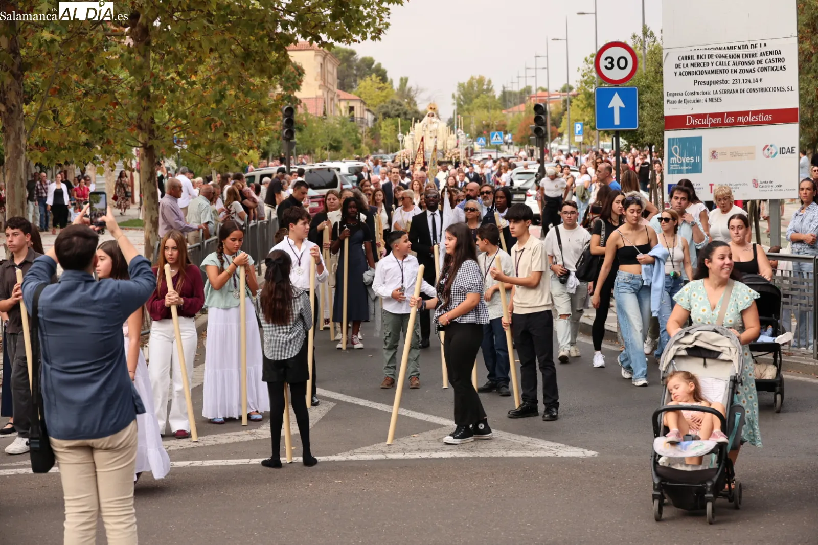 Procesión de la Virgen de la Merced. Fotos: David Sañudo