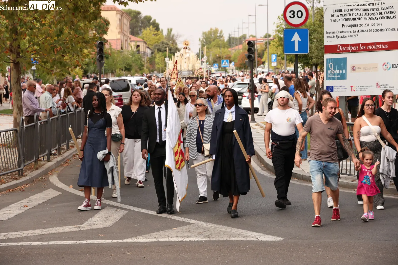 Procesión de la Virgen de la Merced. Fotos: David Sañudo