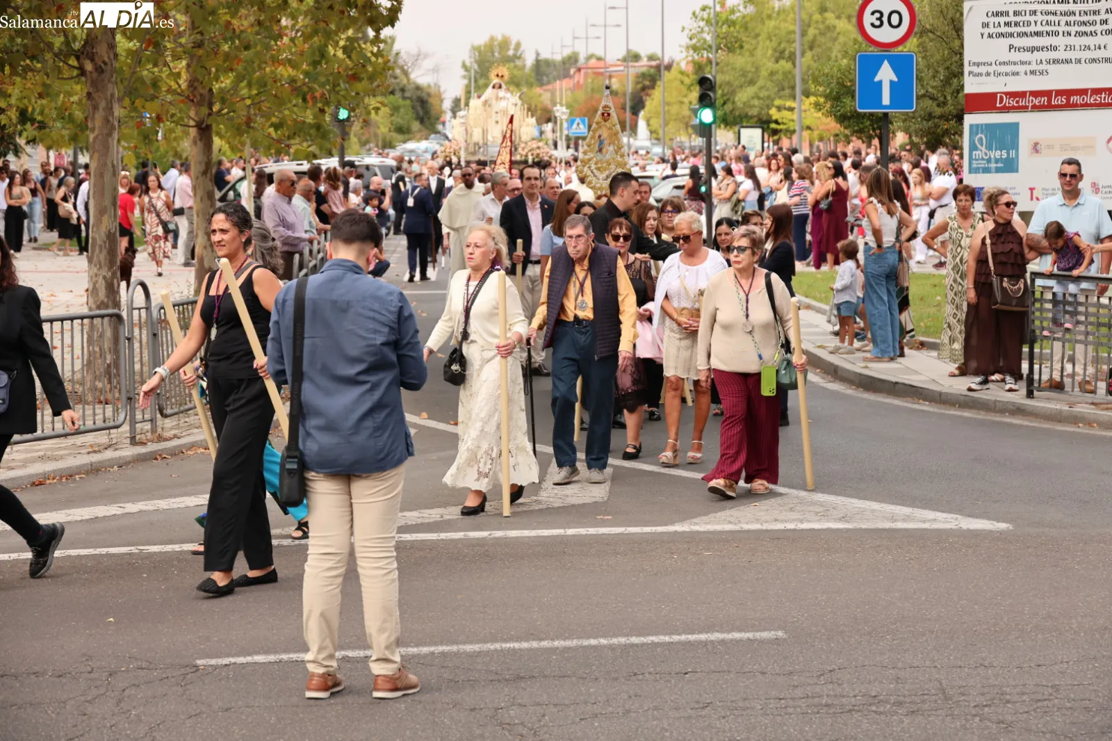 Procesión de la Virgen de la Merced. Fotos: David Sañudo
