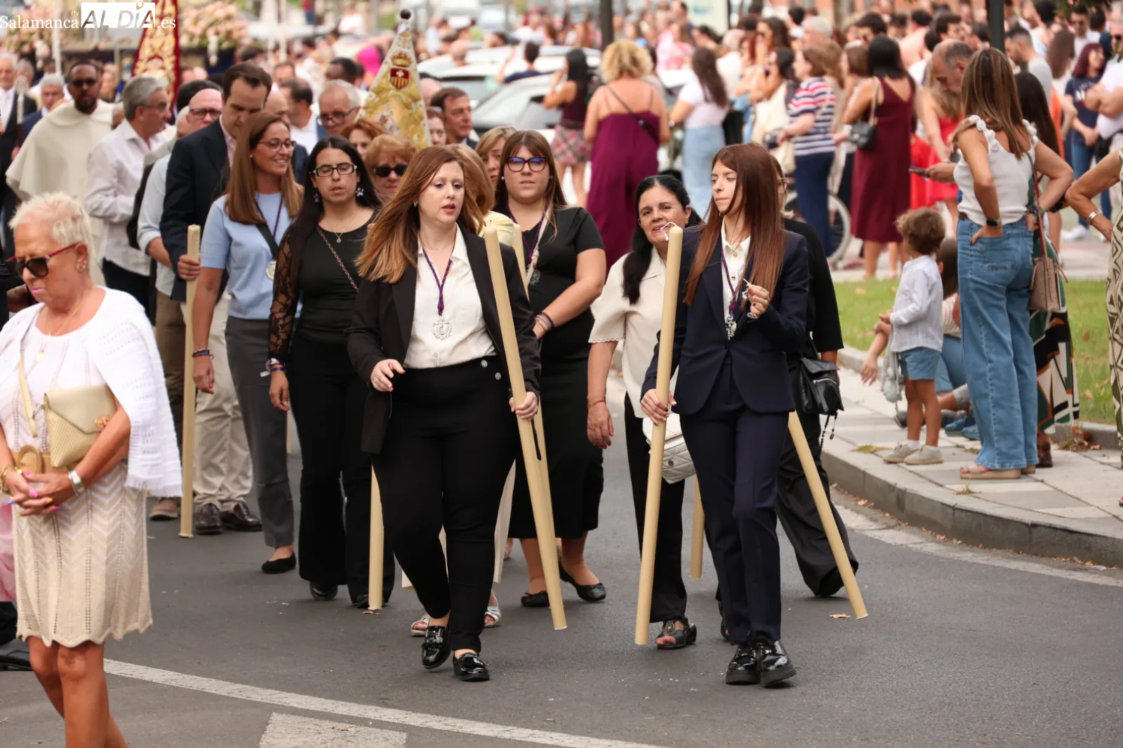 Procesión de la Virgen de la Merced. Fotos: David Sañudo