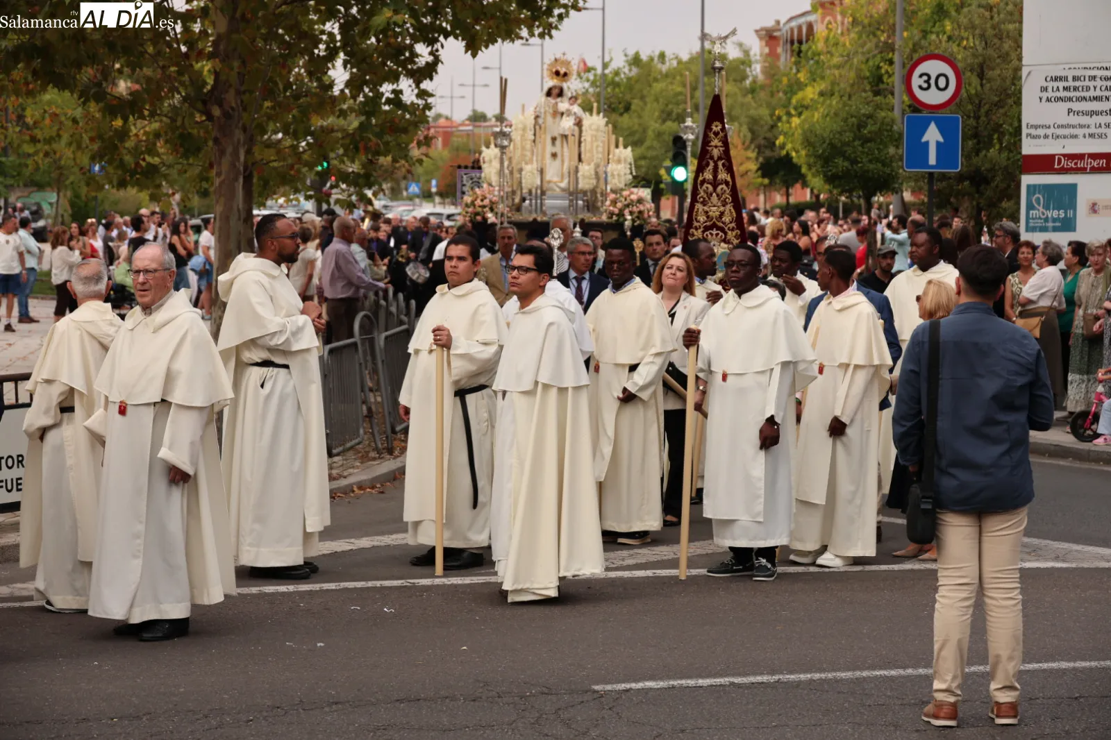 Procesión de la Virgen de la Merced. Fotos: David Sañudo