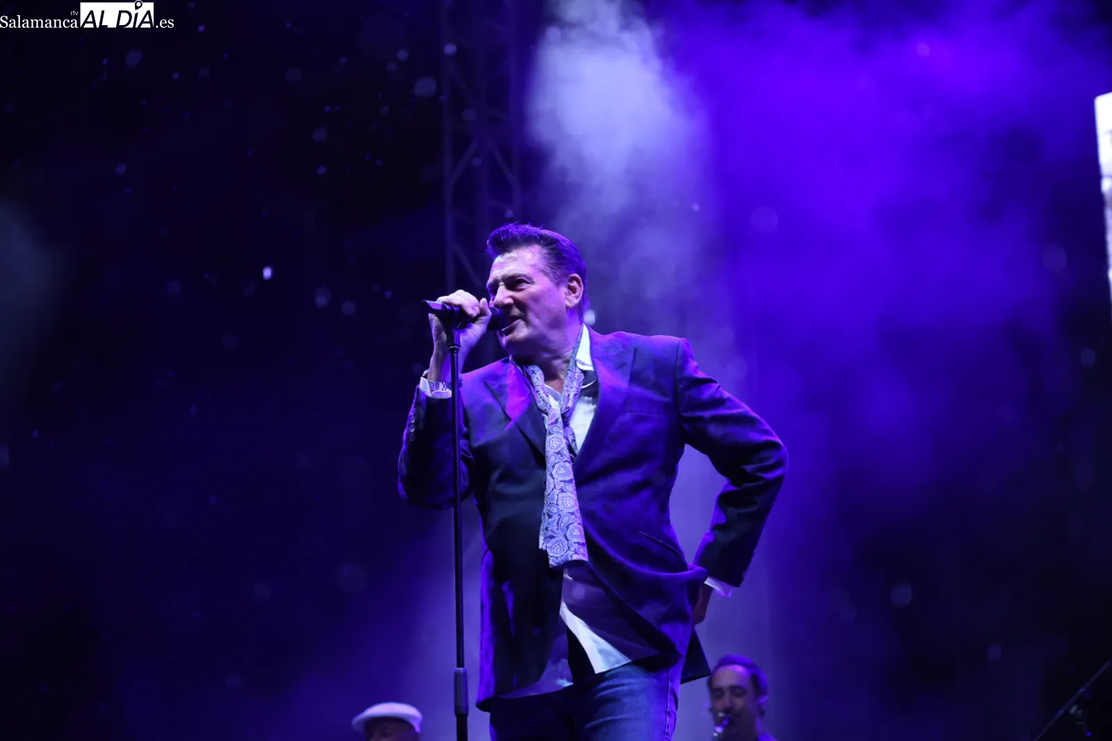 Concierto de Tony Hadley en Salamanca. Fotos: David Sañudo