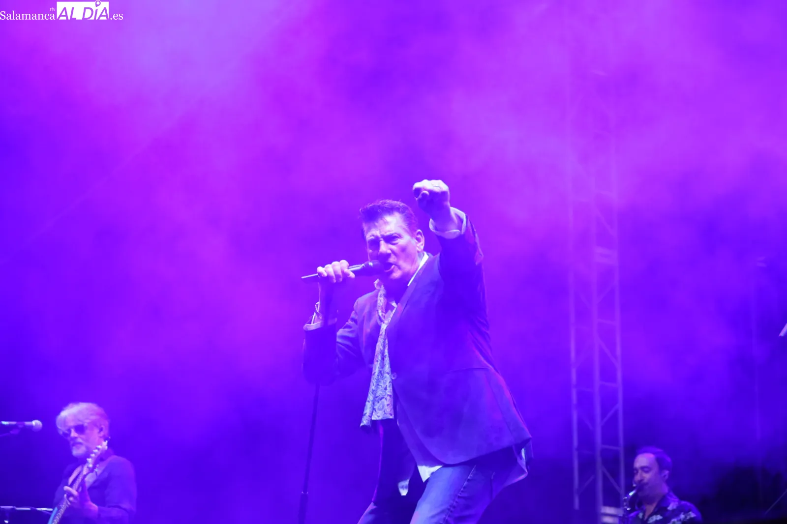 Concierto de Tony Hadley en Salamanca. Fotos: David Sañudo