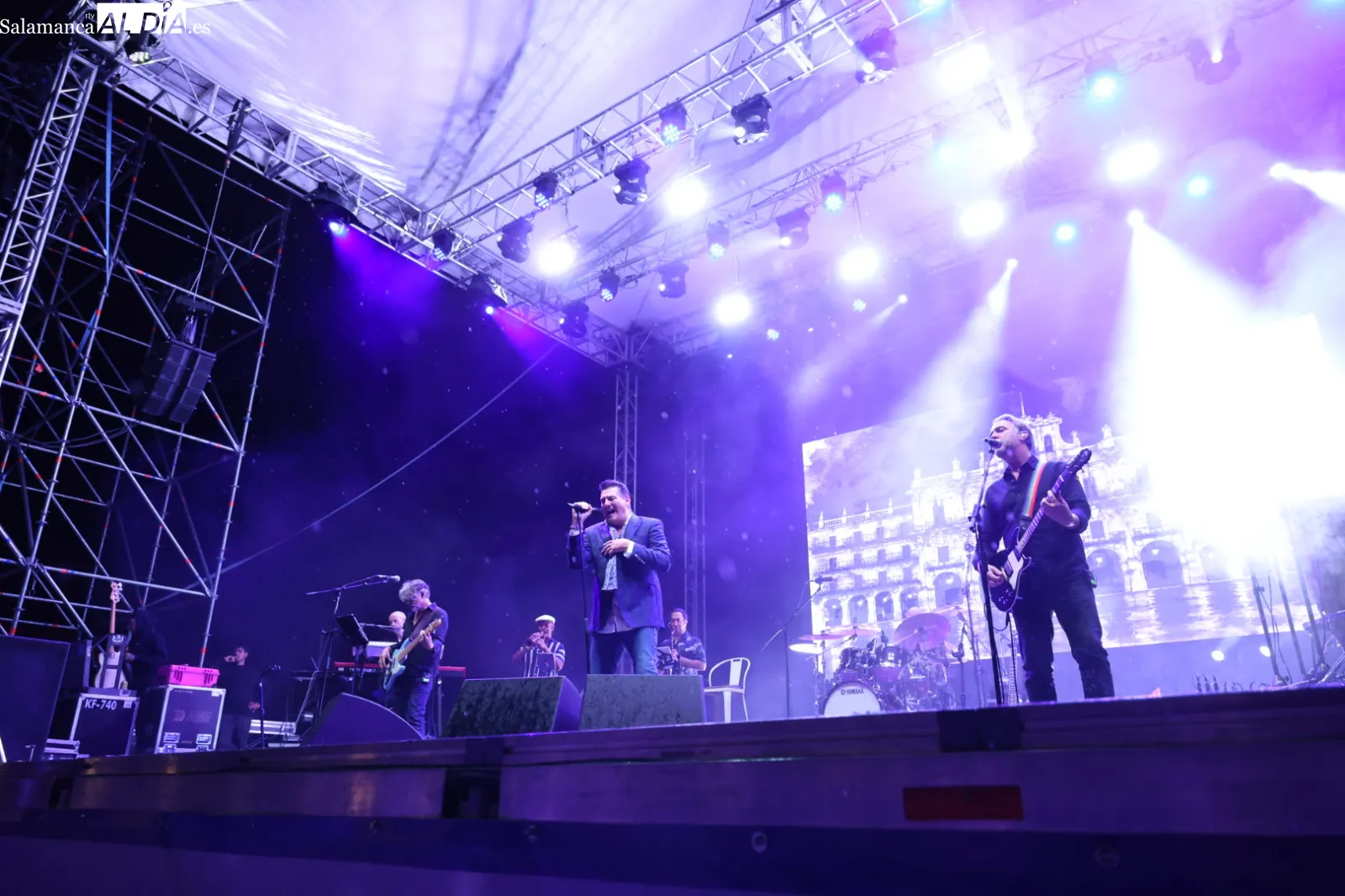 Concierto de Tony Hadley en Salamanca. Fotos: David Sañudo