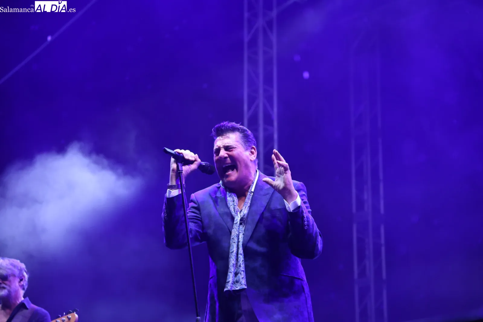 Concierto de Tony Hadley en Salamanca. Fotos: David Sañudo
