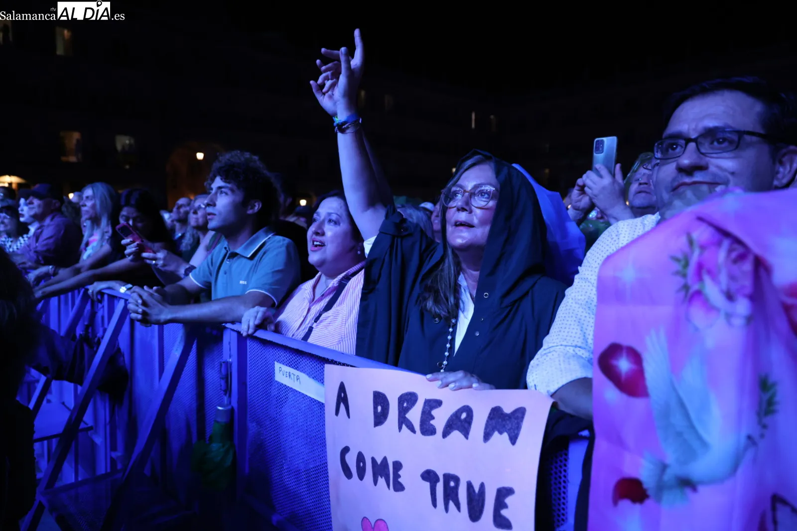 Concierto de Tony Hadley en Salamanca. Fotos: David Sañudo
