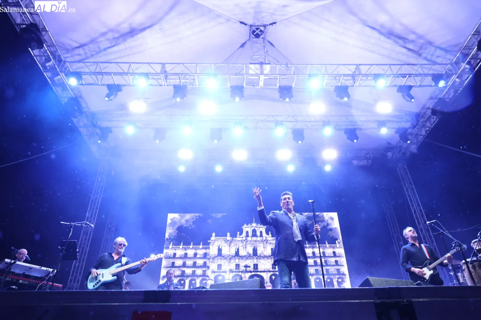 Concierto de Tony Hadley en Salamanca. Fotos: David Sañudo