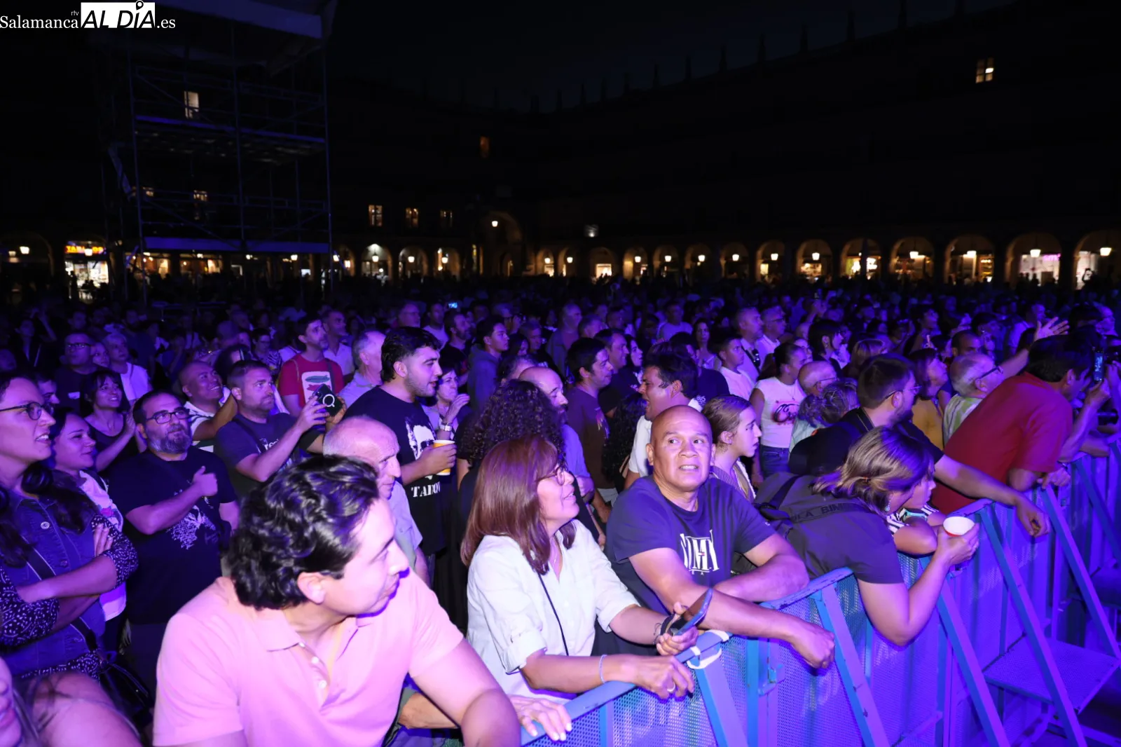 Concierto de Orca en la Plaza Mayor de Salamanca. Fotos: David Sañudo