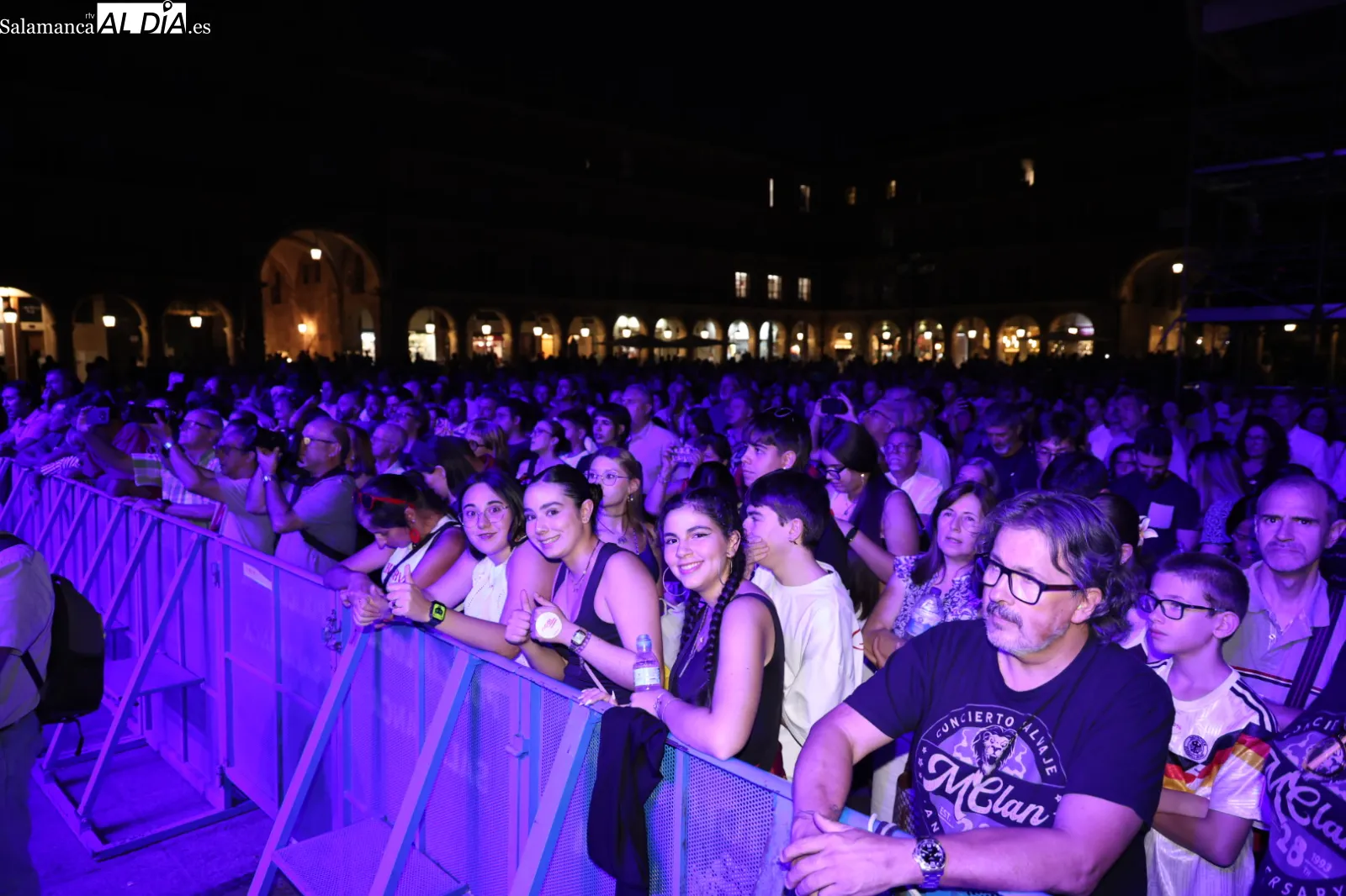 Concierto de Orca en la Plaza Mayor de Salamanca. Fotos: David Sañudo