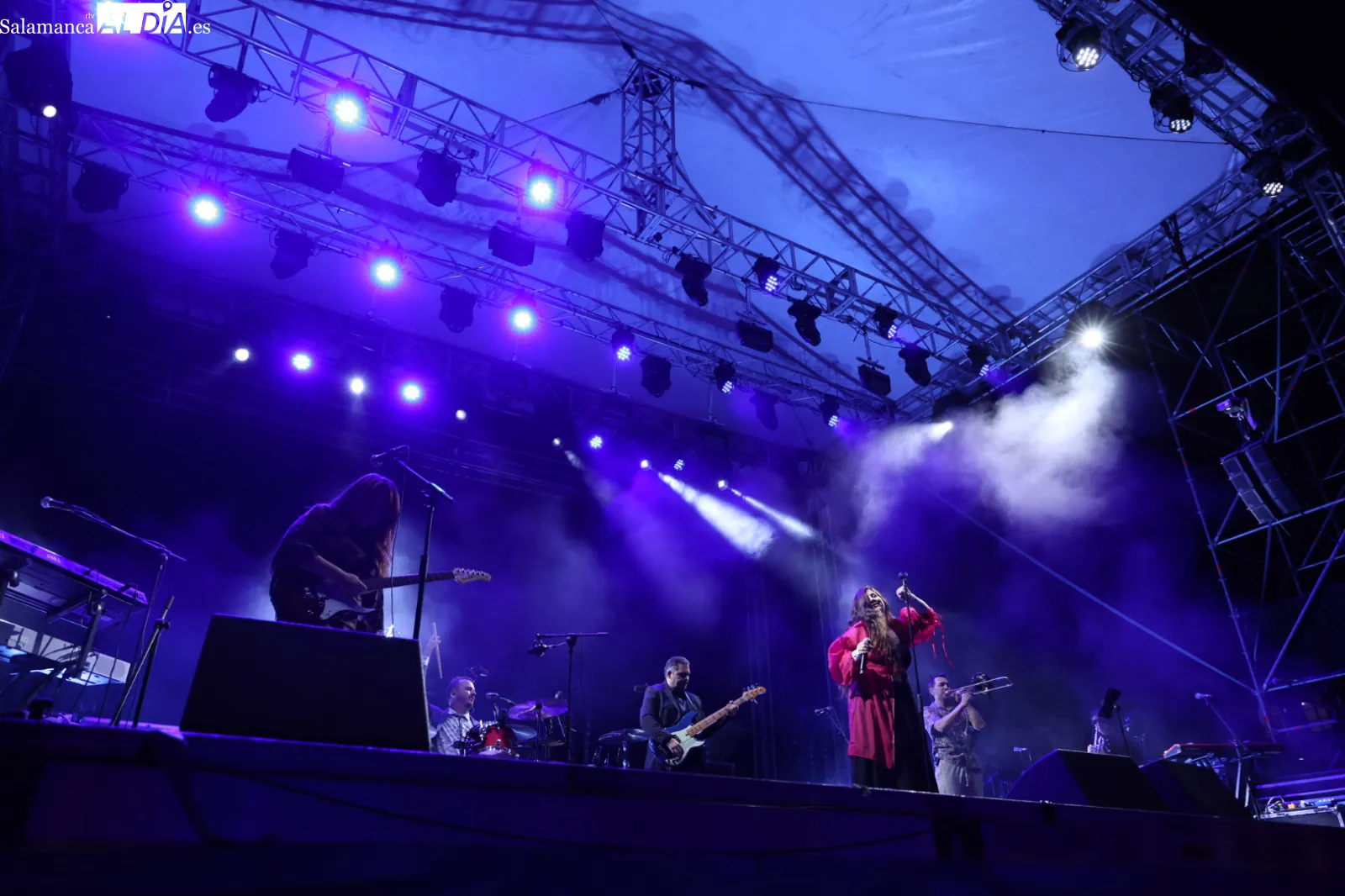 Concierto de Orca en la Plaza Mayor de Salamanca. Fotos: David Sañudo