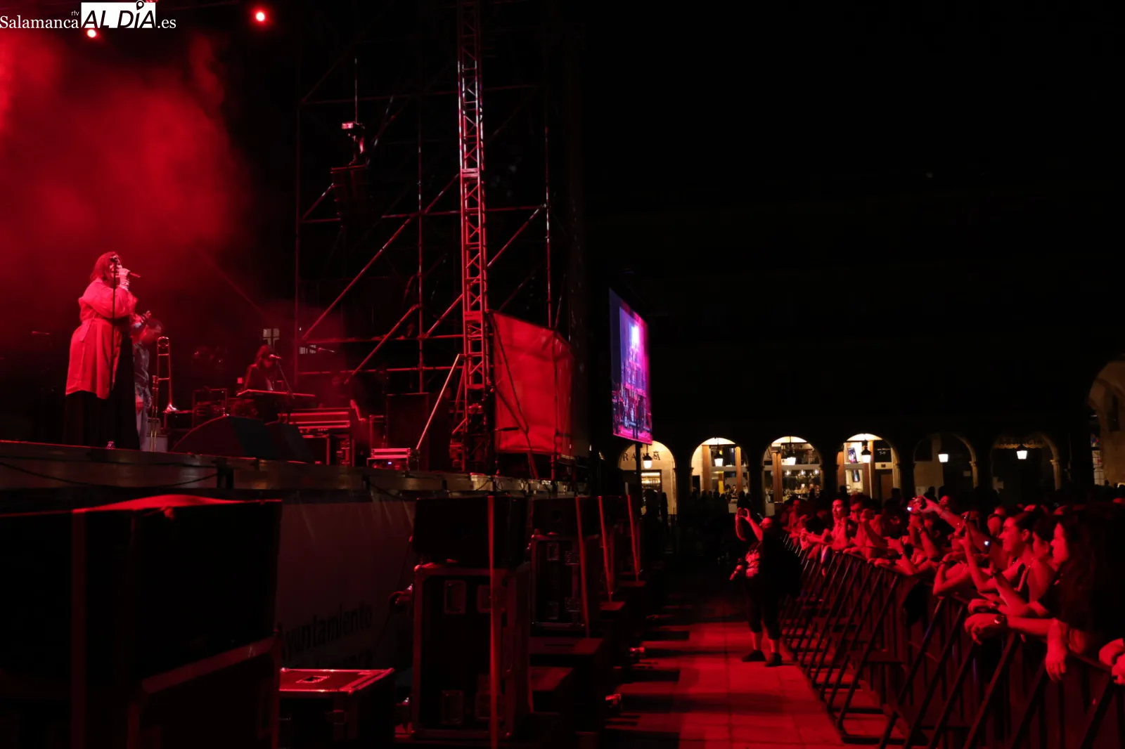Concierto de Orca en la Plaza Mayor de Salamanca. Fotos: David Sañudo