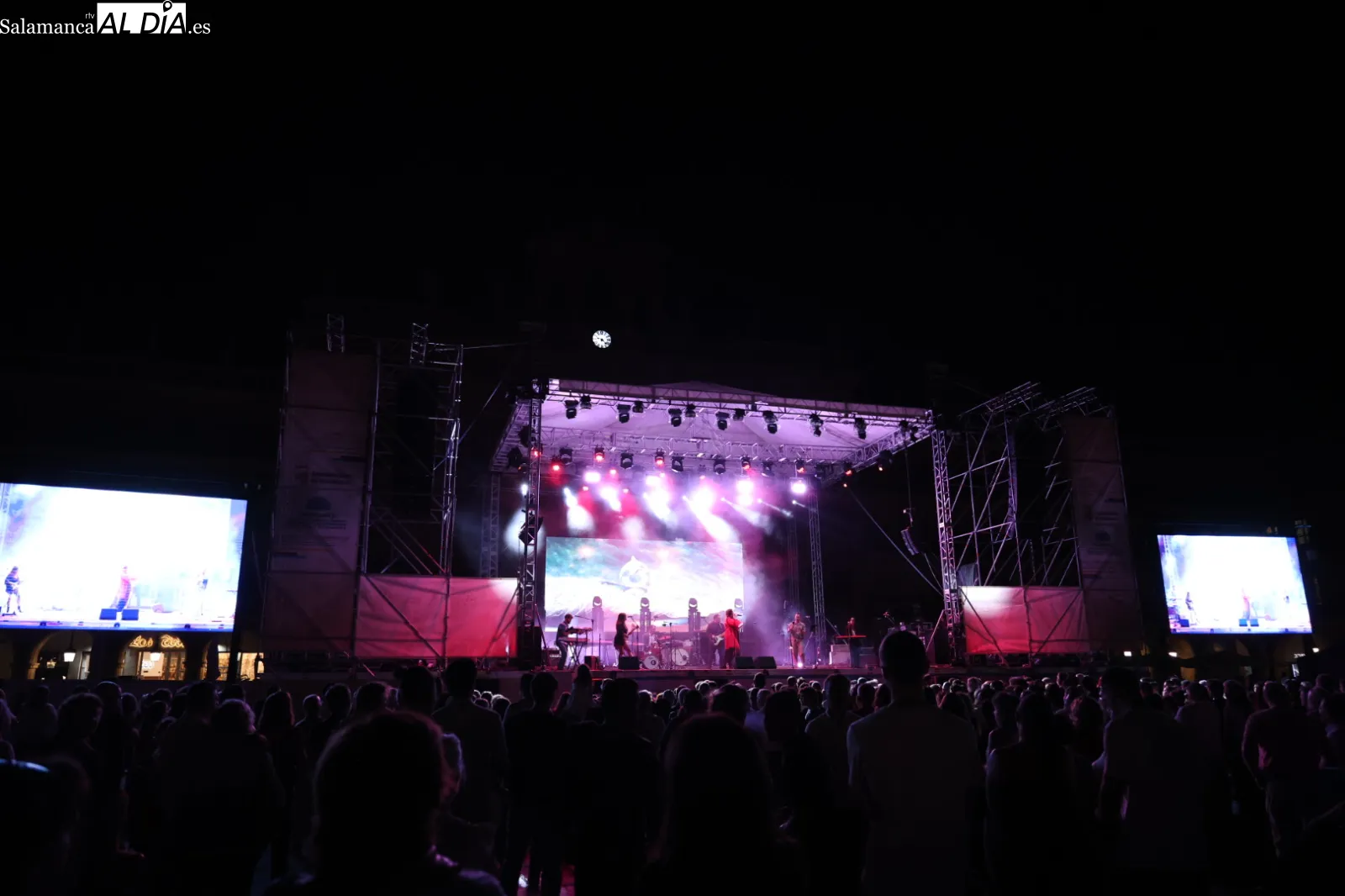 Concierto de Orca en la Plaza Mayor de Salamanca. Fotos: David Sañudo