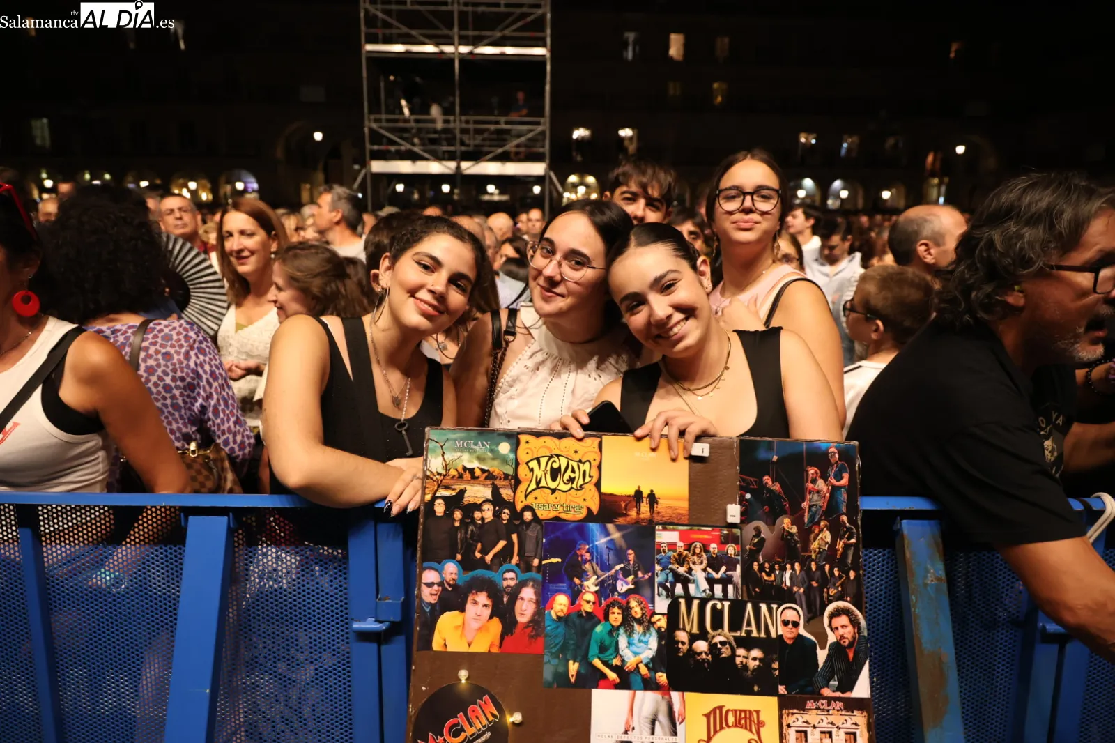 Concierto de M-Clan en la Plaza Mayor de Salamanca. Fotos: David Sañudo