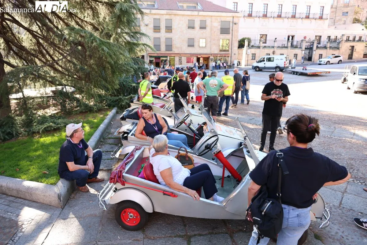 Joyas sobre ruedas: los microcoches de los años 50 y 60 llegan a Salamanca | FOTOS: David Sañudo