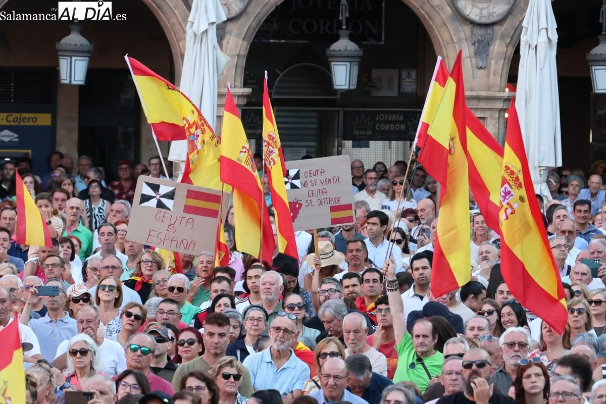 Clamor en Salamanca: 30.000 personas muestran su apoyo a Ceuta | Fotos: David Sañudo