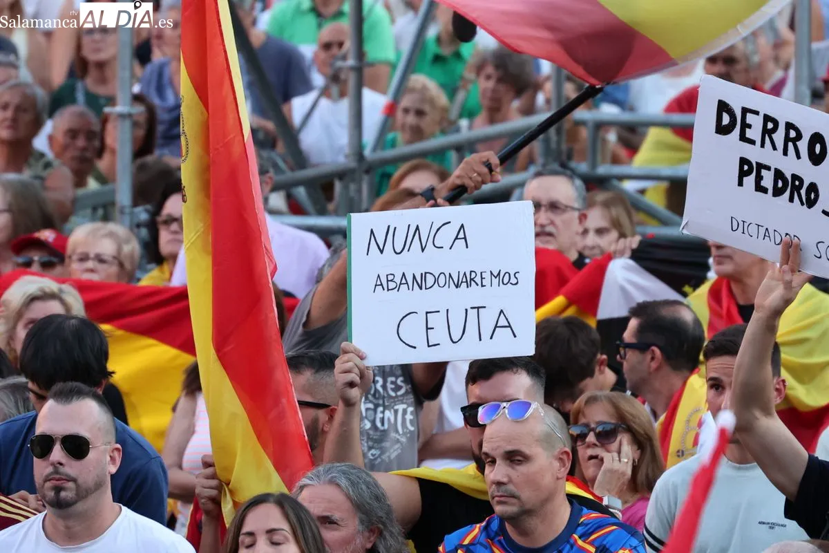 Clamor en Salamanca: 30.000 personas muestran su apoyo a Ceuta | Fotos: David Sañudo
