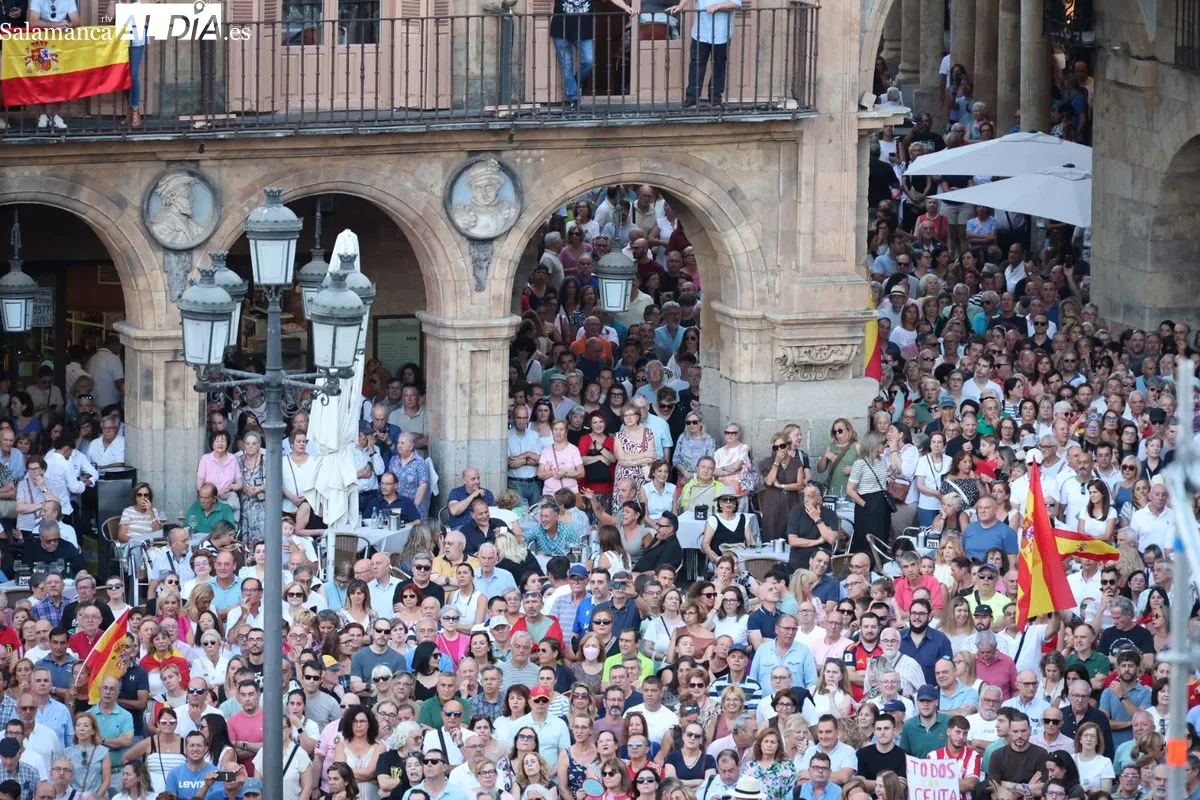 Clamor en Salamanca: 30.000 personas muestran su apoyo a Ceuta | Fotos: David Sañudo
