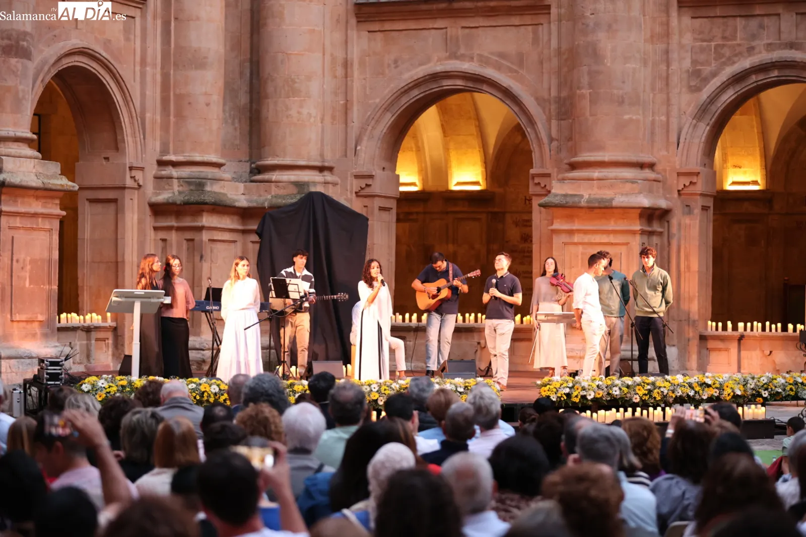 Celebración del primer UPSA Fe de la Universidad Pontificia de Salamanca. Fotos: David Sañudo