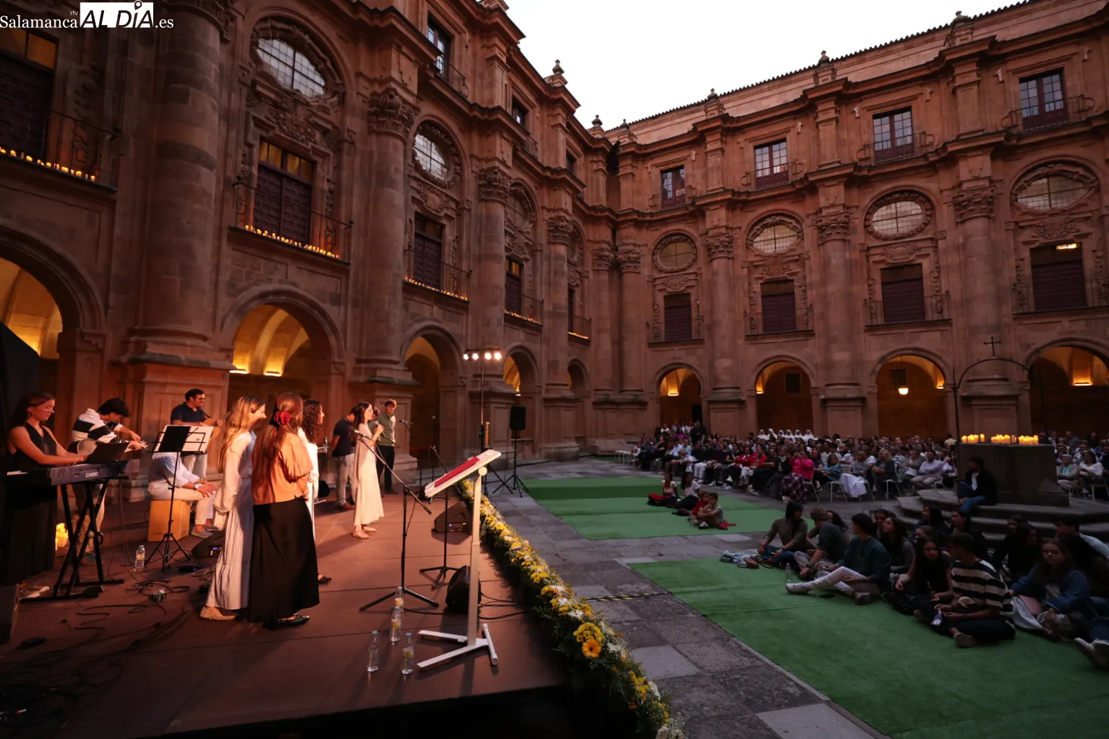 Celebración del primer UPSA Fe de la Universidad Pontificia de Salamanca. Fotos: David Sañudo