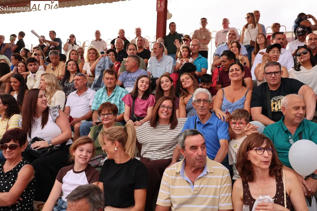 Los alumnos de la Escuela de Tauromaquia, uno de los principales reclamos en Salamaq | Fotos: David Sañudo