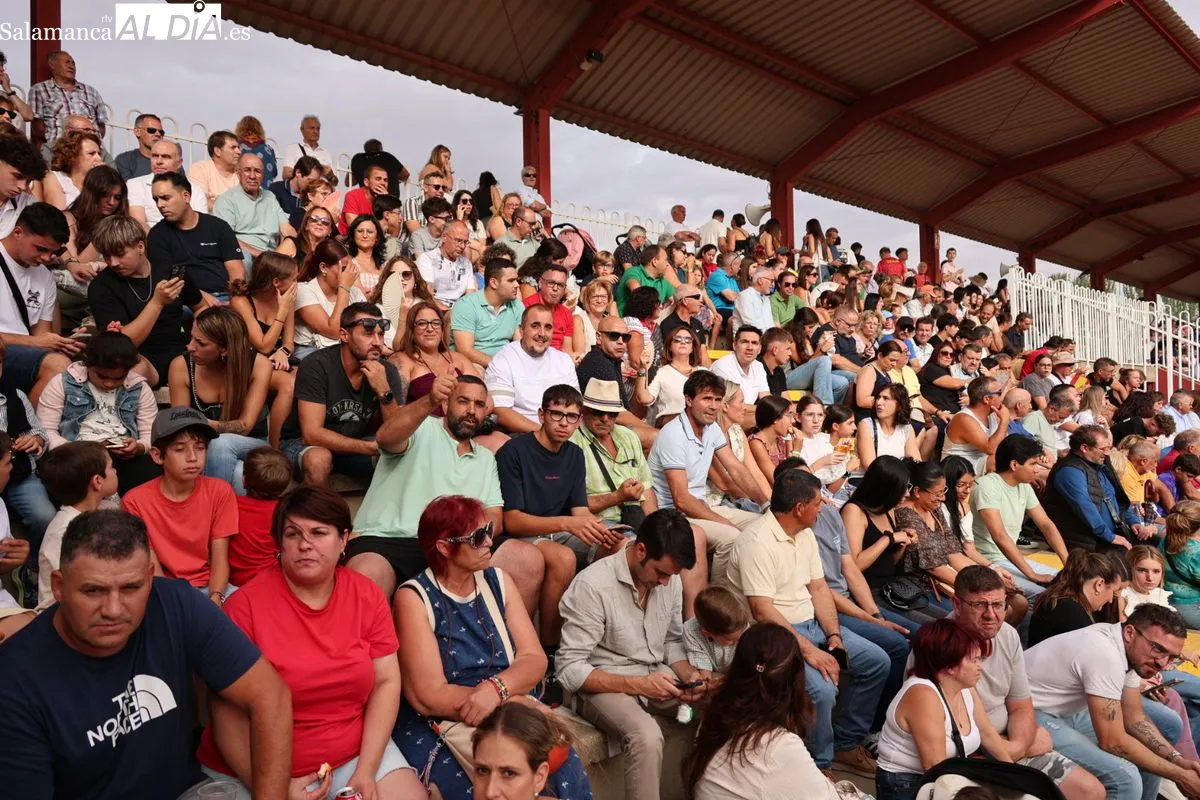 Los alumnos de la Escuela de Tauromaquia, uno de los principales reclamos en Salamaq | Fotos: David Sañudo