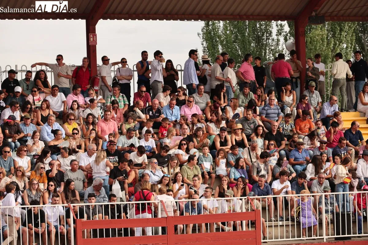 Los alumnos de la Escuela de Tauromaquia, uno de los principales reclamos en Salamaq | Fotos: David Sañudo