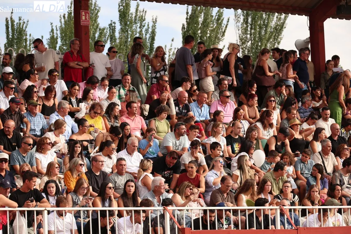 Los alumnos de la Escuela de Tauromaquia, uno de los principales reclamos en Salamaq | Fotos: David Sañudo