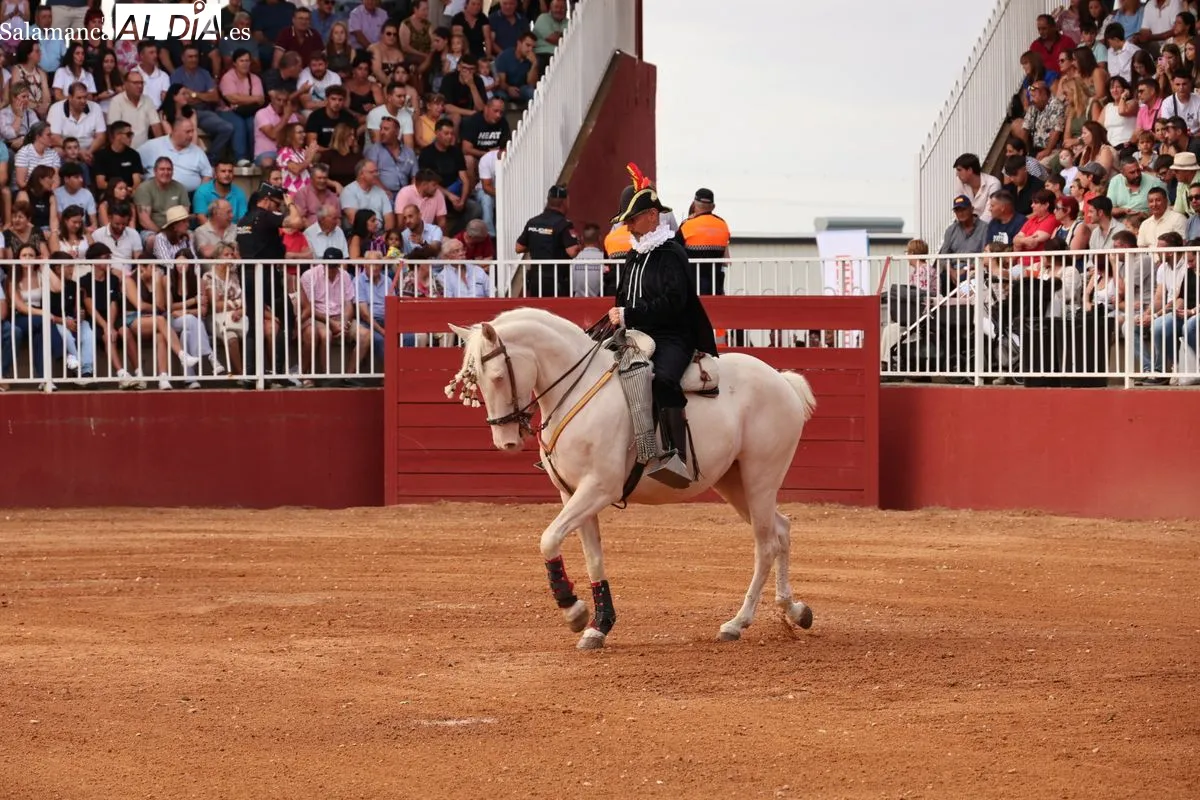 Los alumnos de la Escuela de Tauromaquia, uno de los principales reclamos en Salamaq | Fotos: David Sañudo