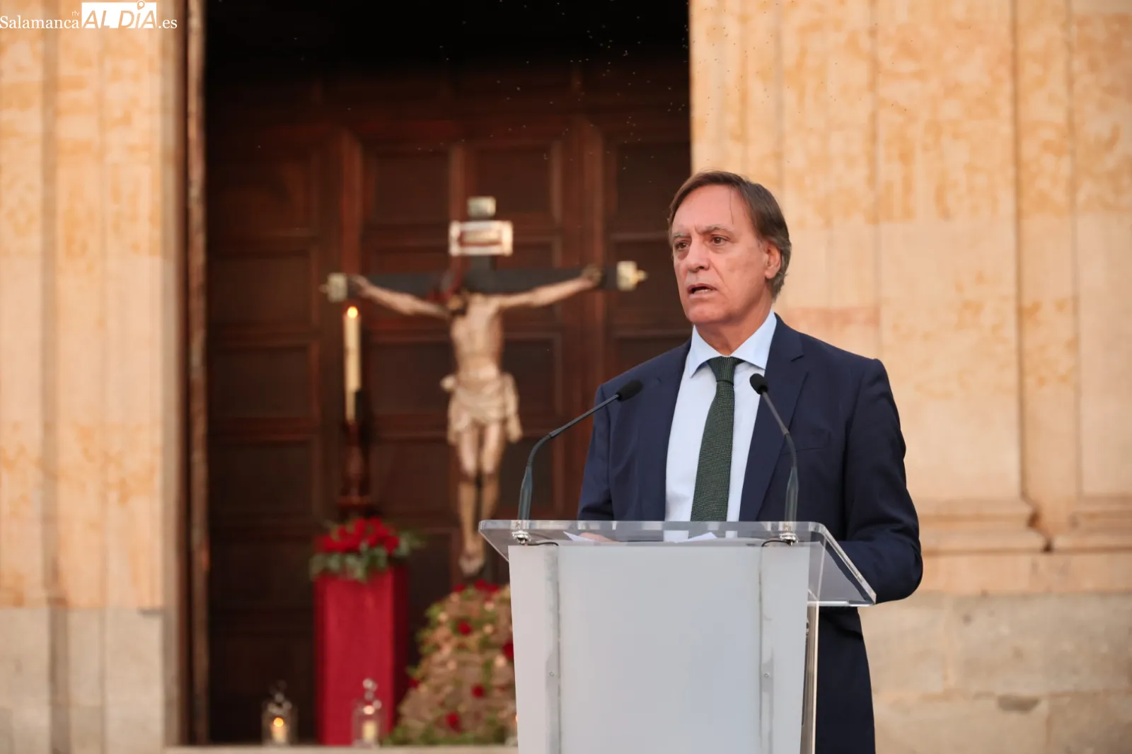 Inauguración de la Plaza del Cristo del Amor y de la Paz