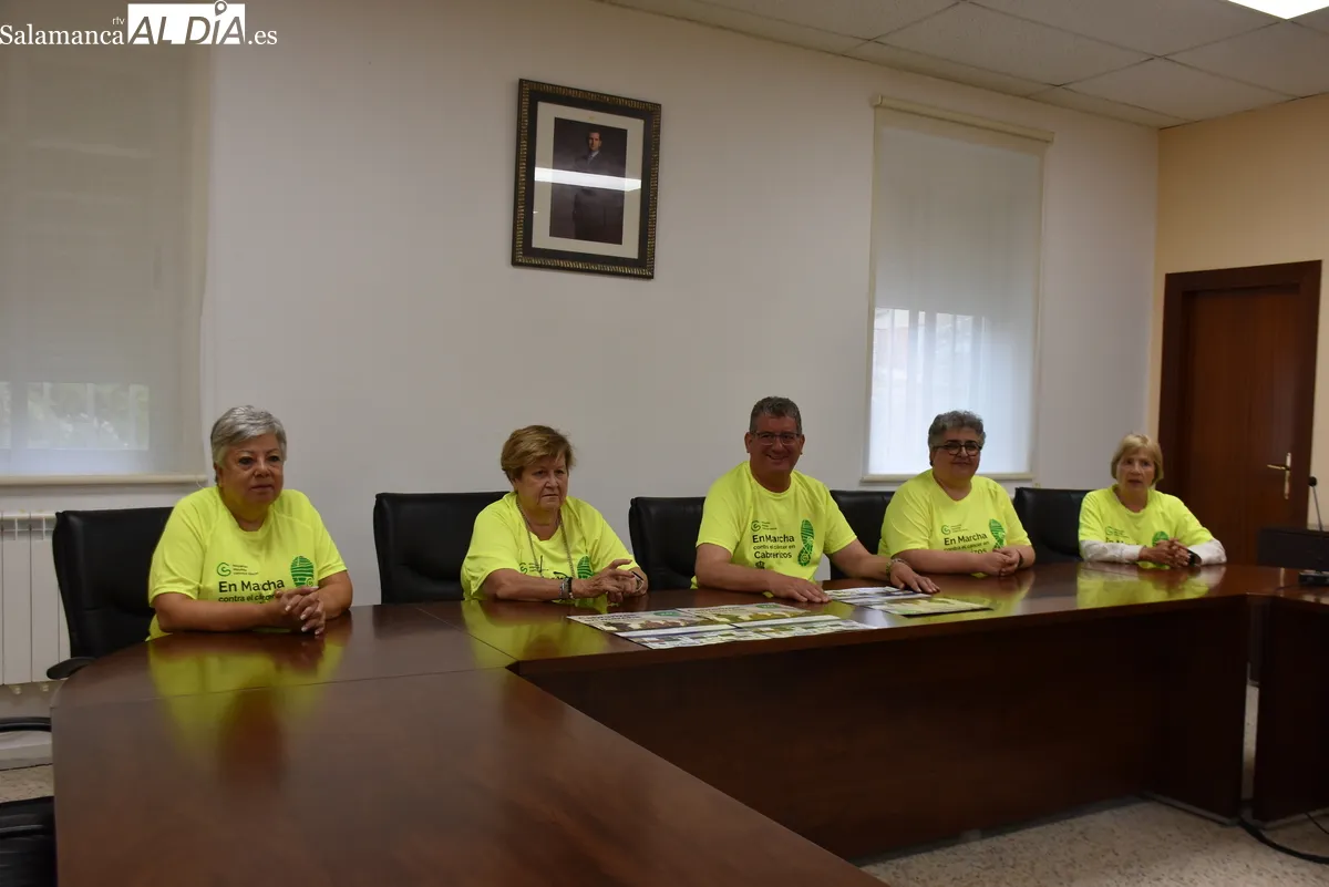 Presentación de la III Marcha Contra el Cáncer en Cabrerizos. Fotos de Miguel González 