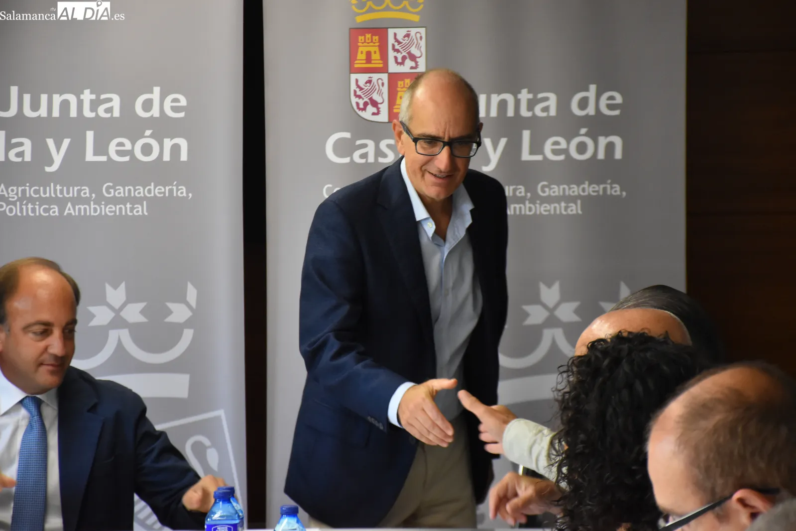 El Consejo Agrario Regional aborda en Salamaq la crisis del cereal. Fotos de Miguel González