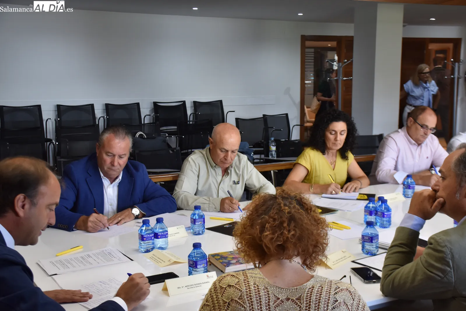El Consejo Agrario Regional aborda en Salamaq la crisis del cereal. Fotos de Miguel González