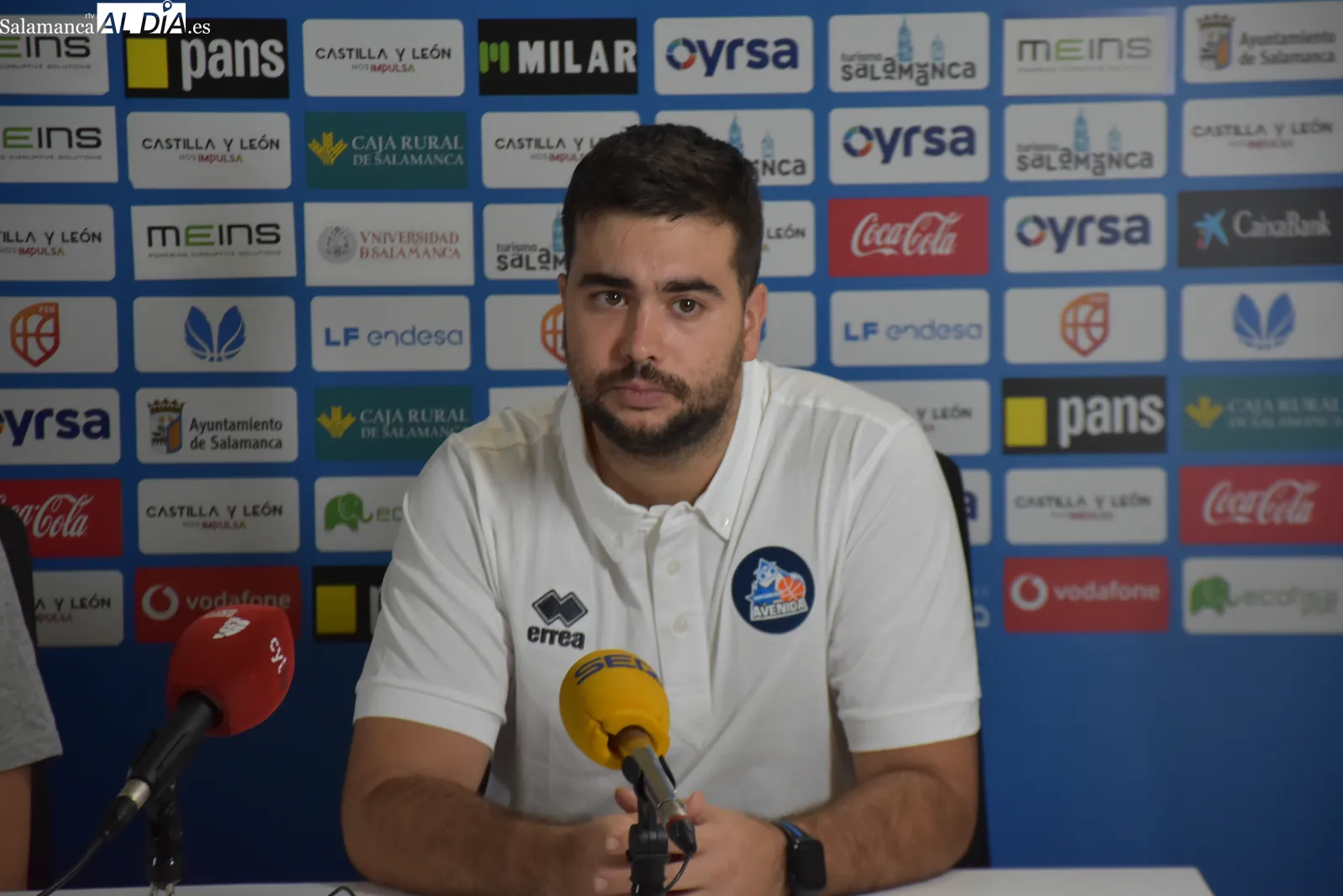 Presentación de Emma Johansson, como nueva jugadora del Meins Avenida. Fotos de Miguel González