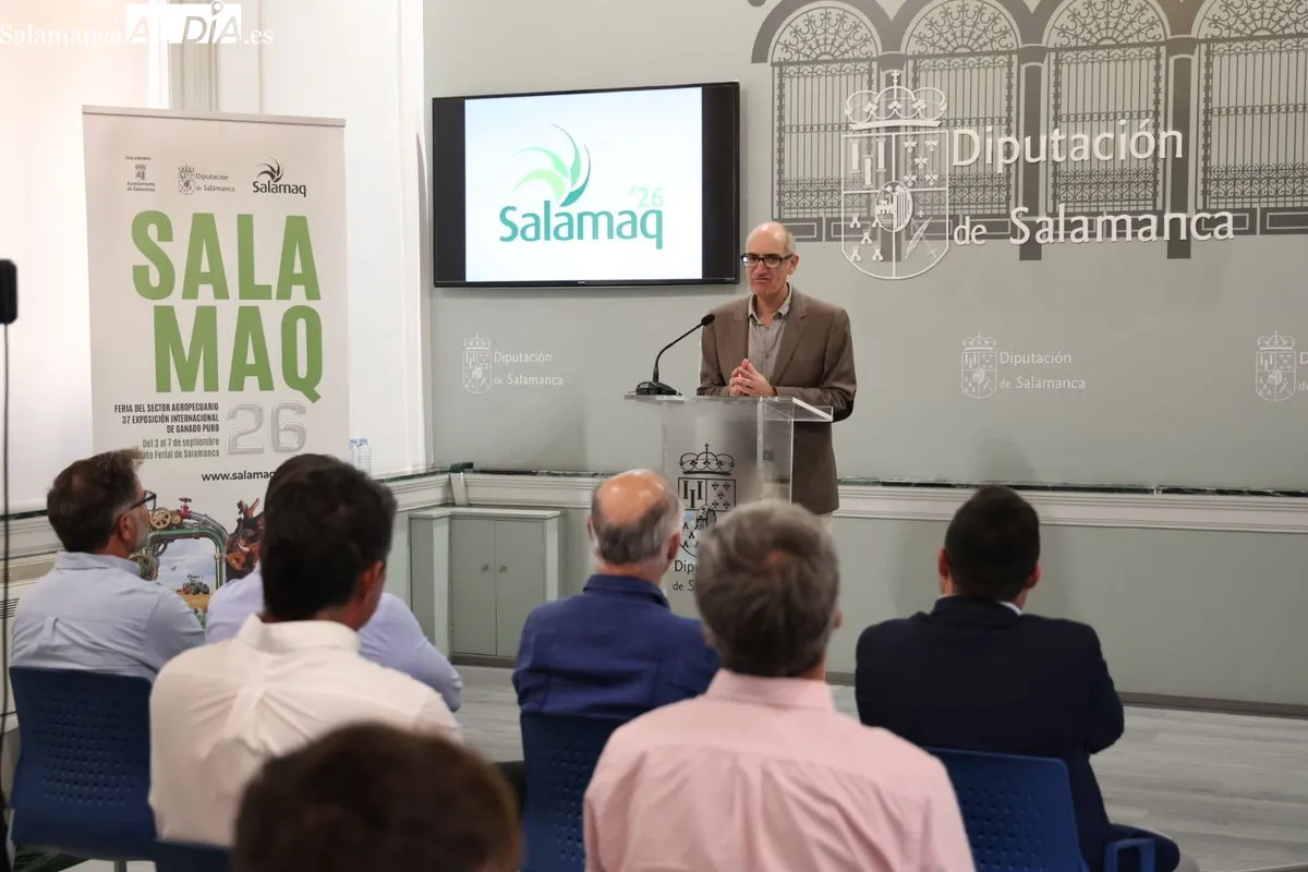La Diputación de Salamanca eleva a 304.000 euros su apoyo en Salamaq 2026 a las asociaciones ganaderas. Foto de David Sañudo