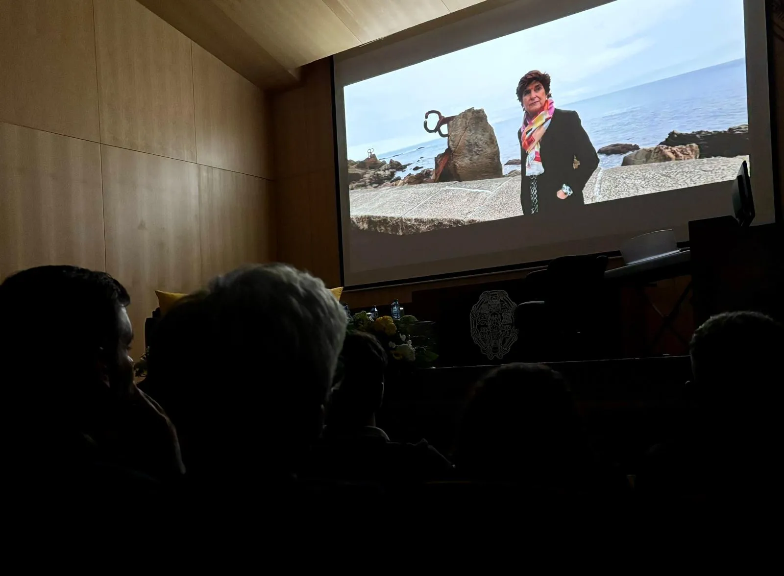 Foto 5 - La UPSA rinde homenaje a Gregorio Ord&oacute;&ntilde;ez con la proyecci&oacute;n del documental 'Esta es una historia real'