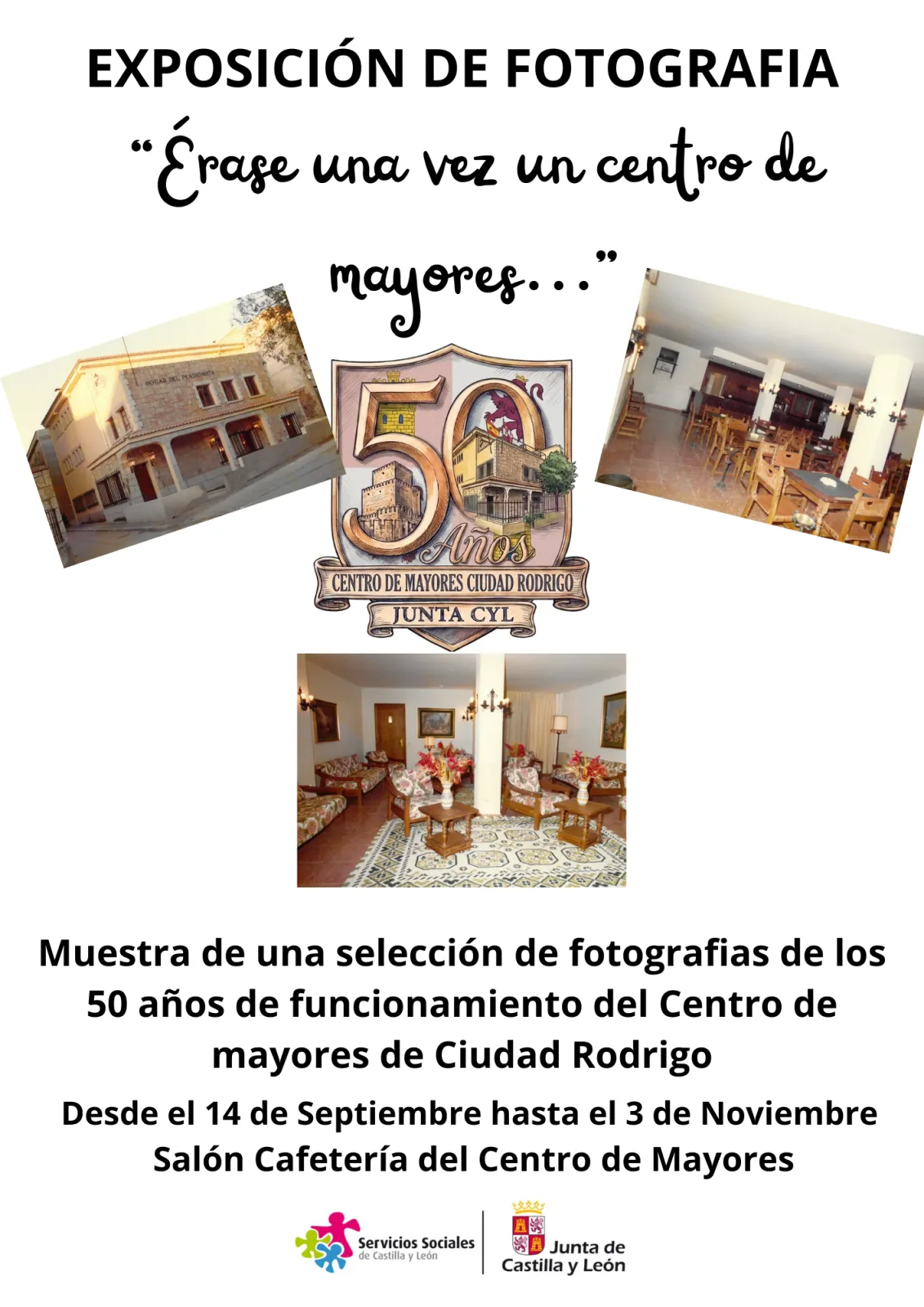 Foto 2 - Una exposici&oacute;n con 150 fotos hist&oacute;ricas corona los 50 a&ntilde;os del Centro de Mayores mirobrigense