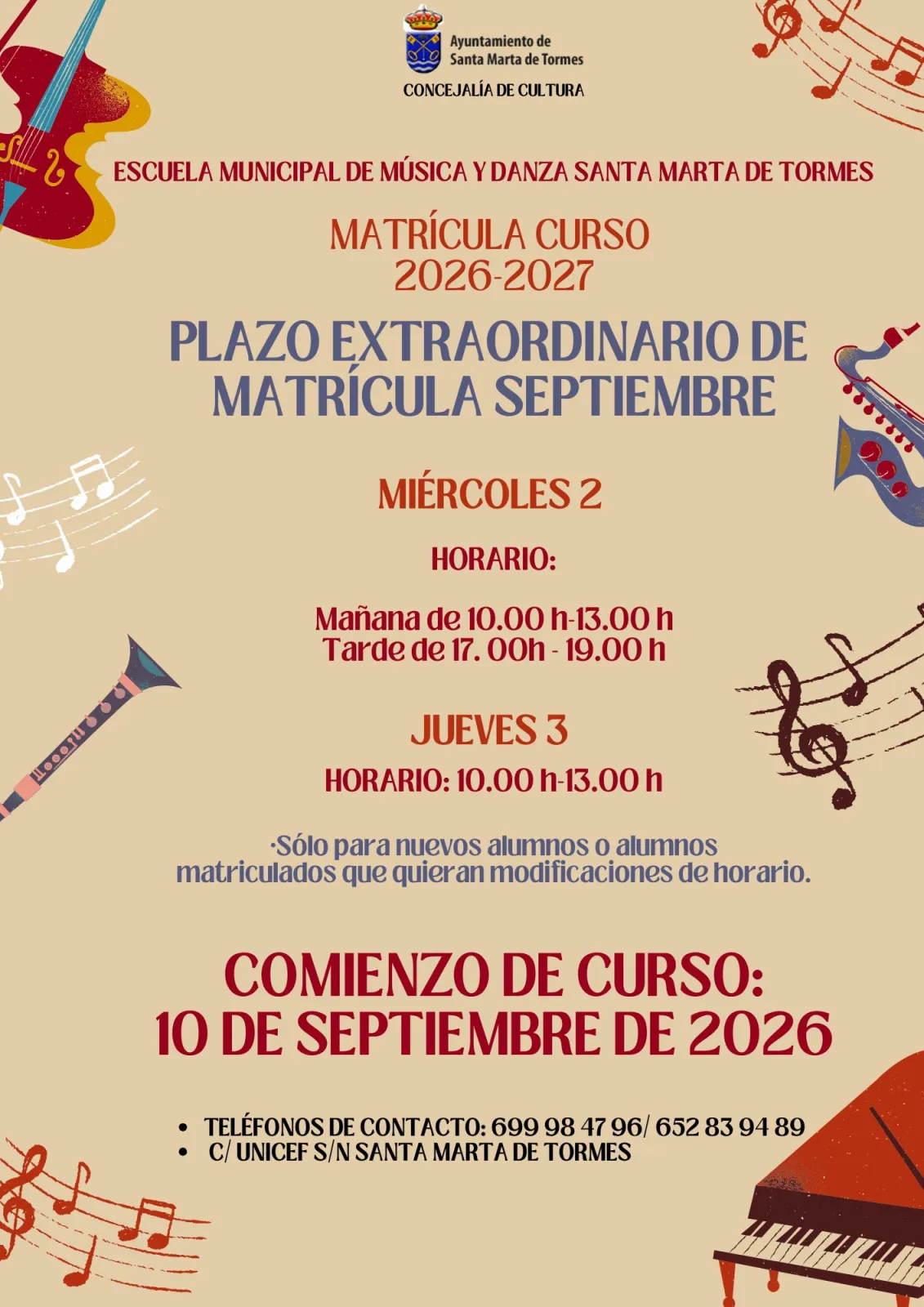 Foto 2 - &Uacute;ltima oportunidad para inscribirse en la Escuela de M&uacute;sica y Danza de Santa Marta