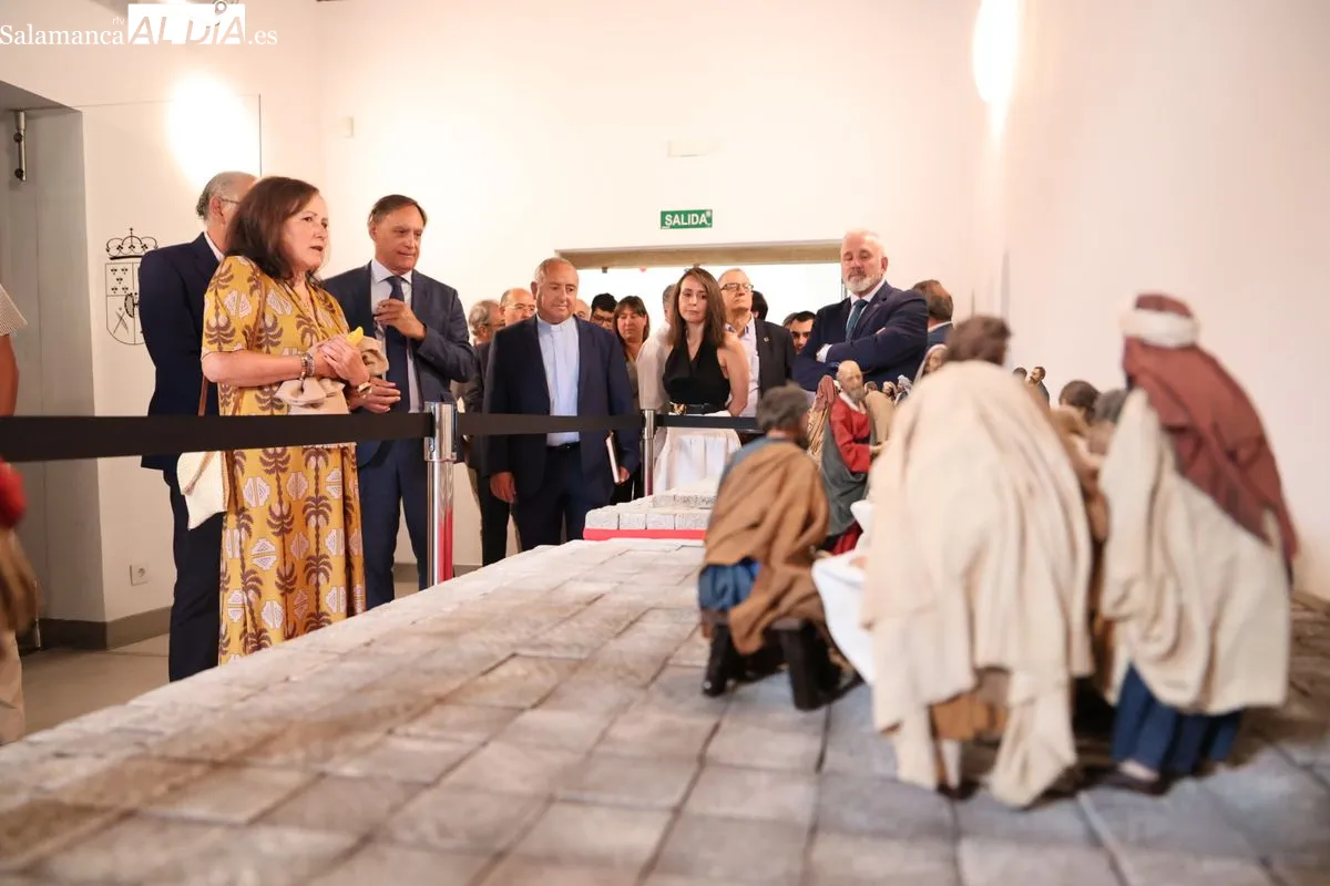 La Torre de los Anaya de Salamanca acoge la exposición 'Octo Dies', que  forma parte de los actos previos al XXXVII Encuentro Nacional de Cofradías. Foto de David Sañudo